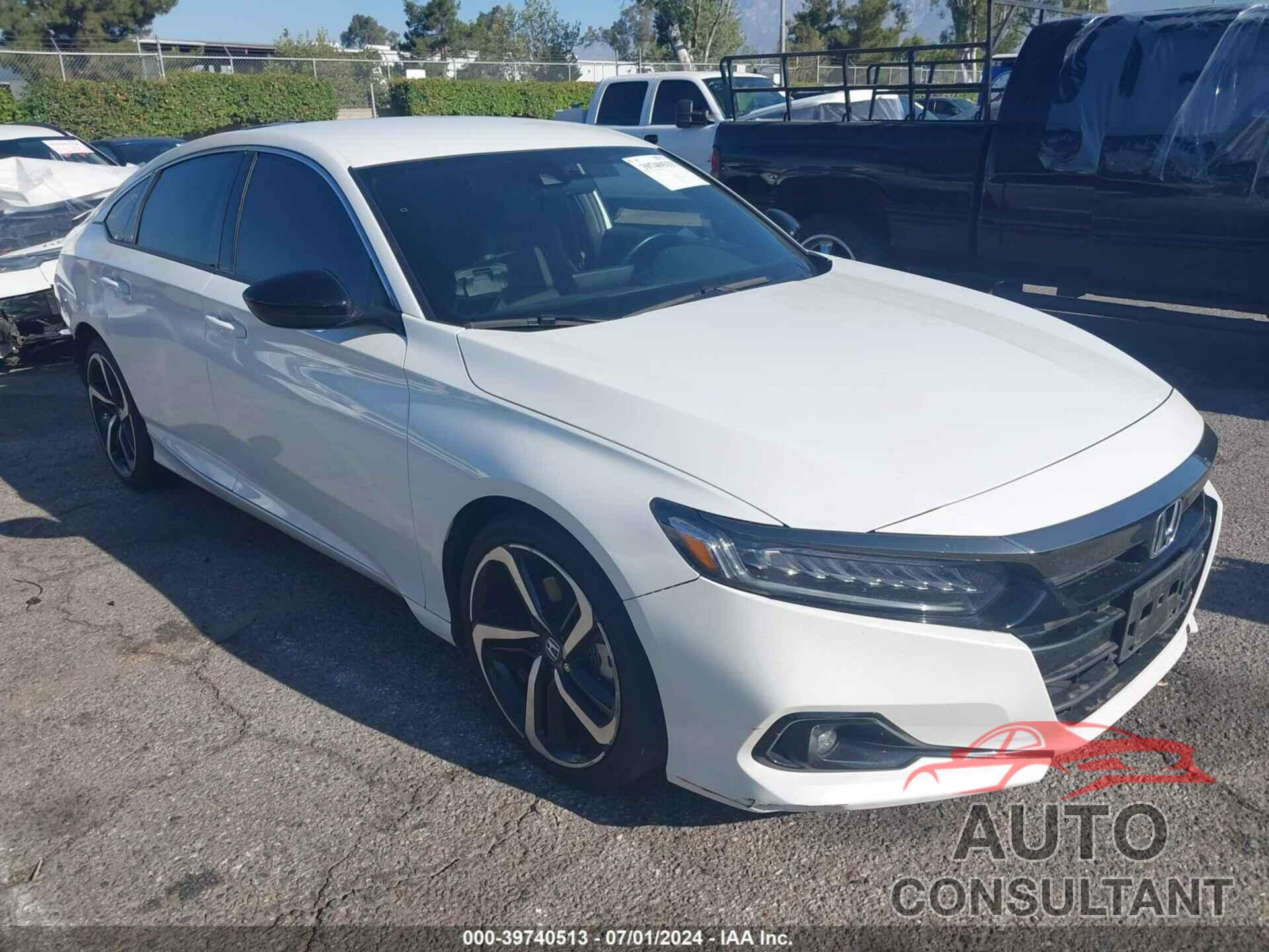 HONDA ACCORD 2022 - 1HGCV1F31NA110001