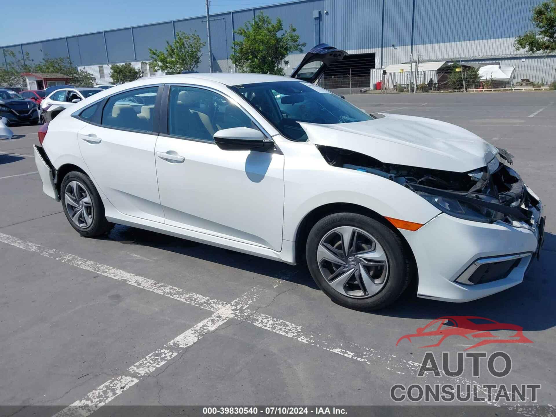 HONDA CIVIC 2019 - 2HGFC2F60KH519624