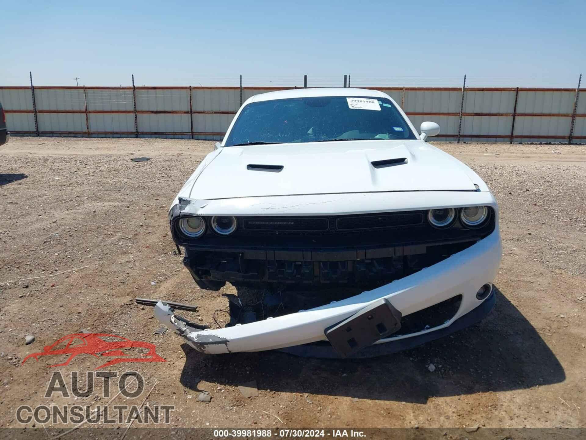 DODGE CHALLENGER 2018 - 2C3CDZAG8JH229254