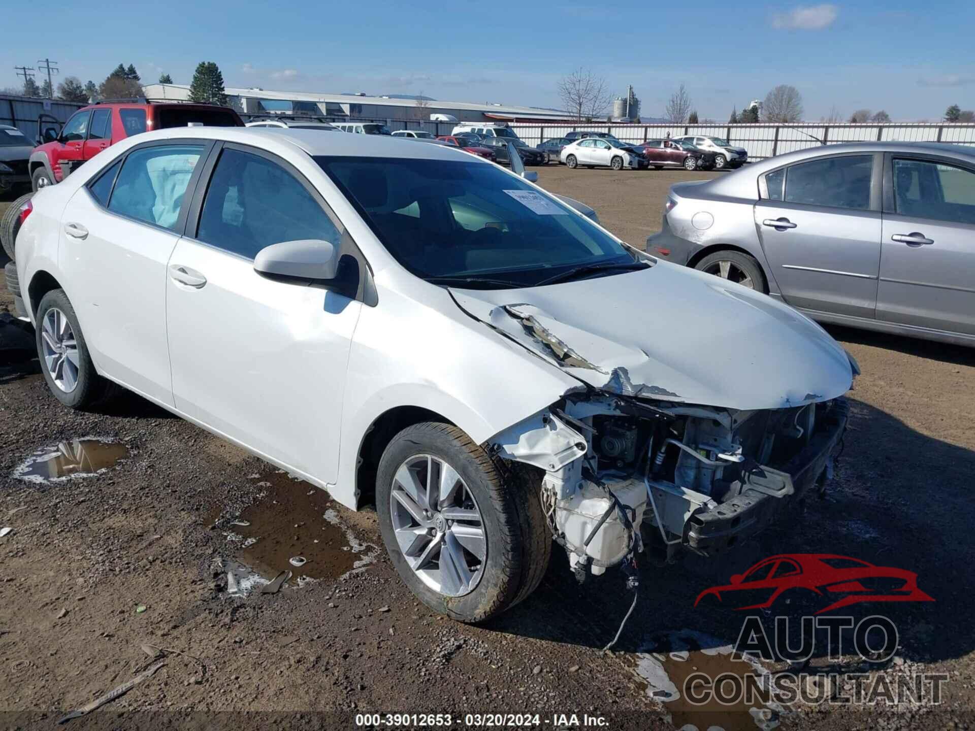 TOYOTA COROLLA 2016 - 5YFBPRHE9GP462405