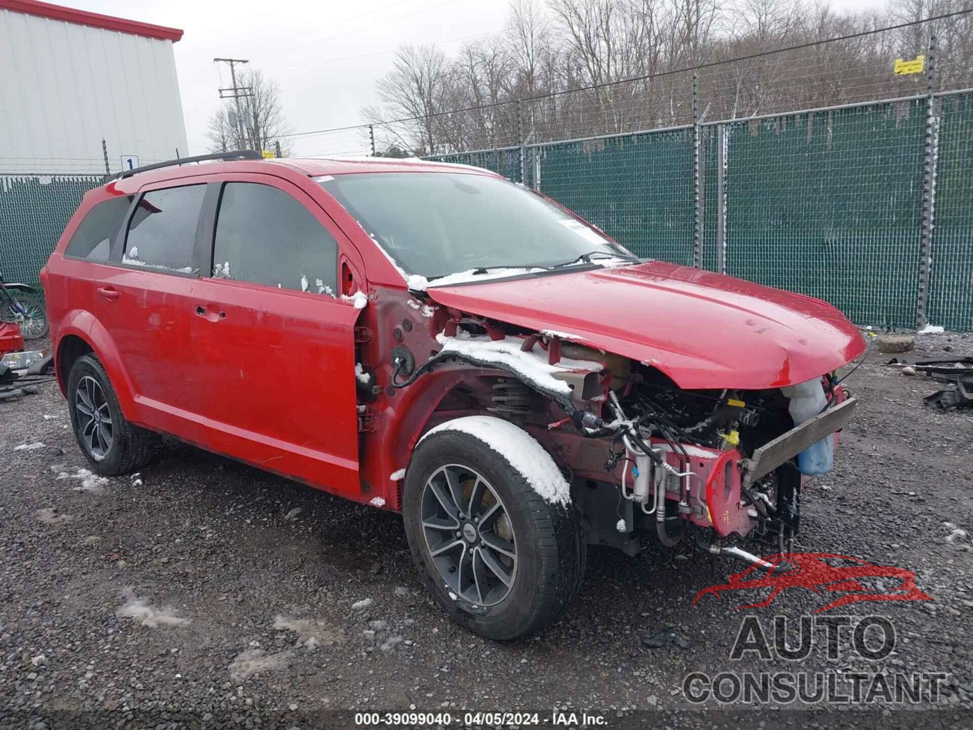 DODGE JOURNEY 2018 - 3C4PDDAGXJT525772