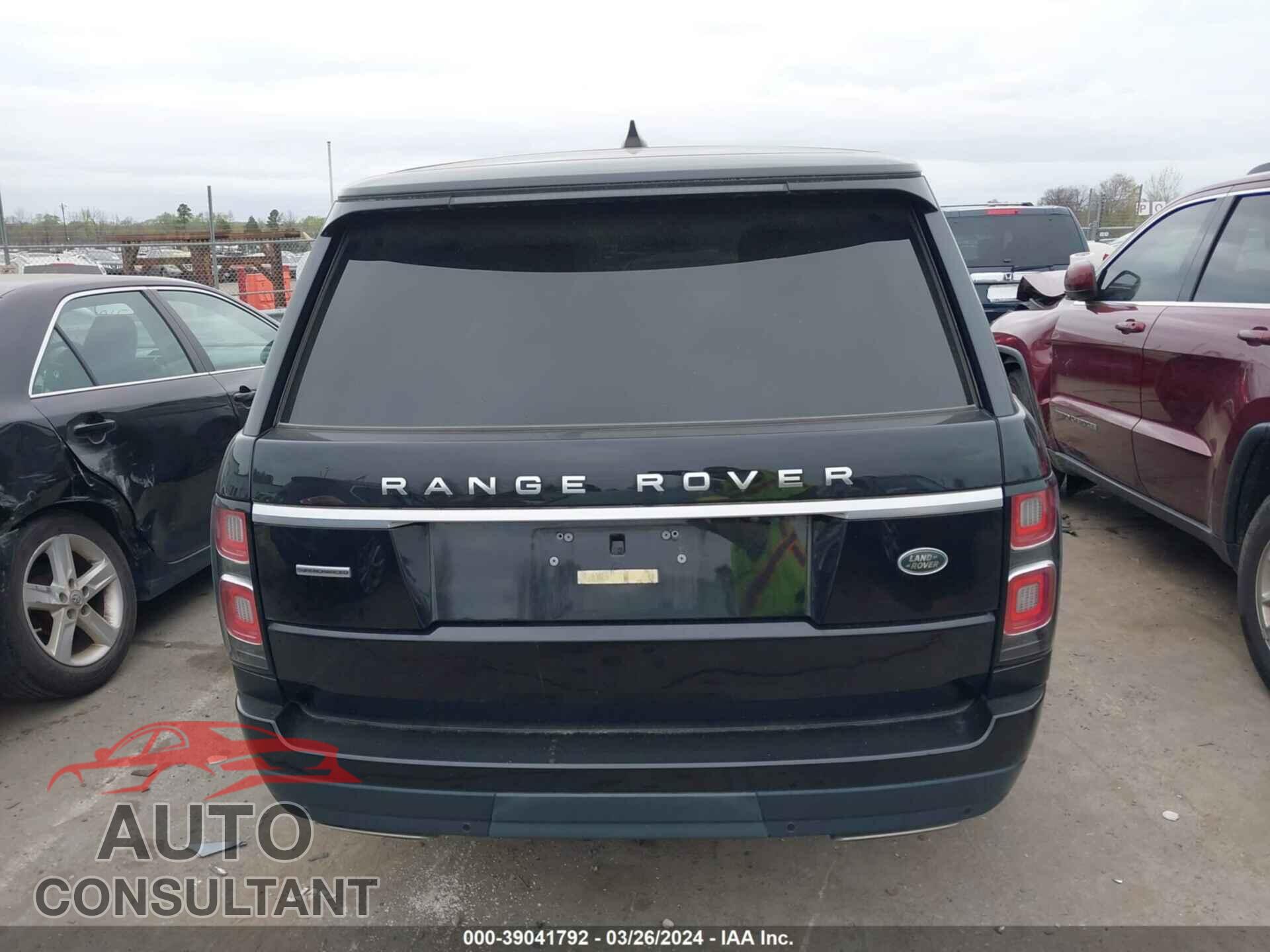 LAND ROVER RANGE ROVER 2018 - SALGS2RE4JA386624