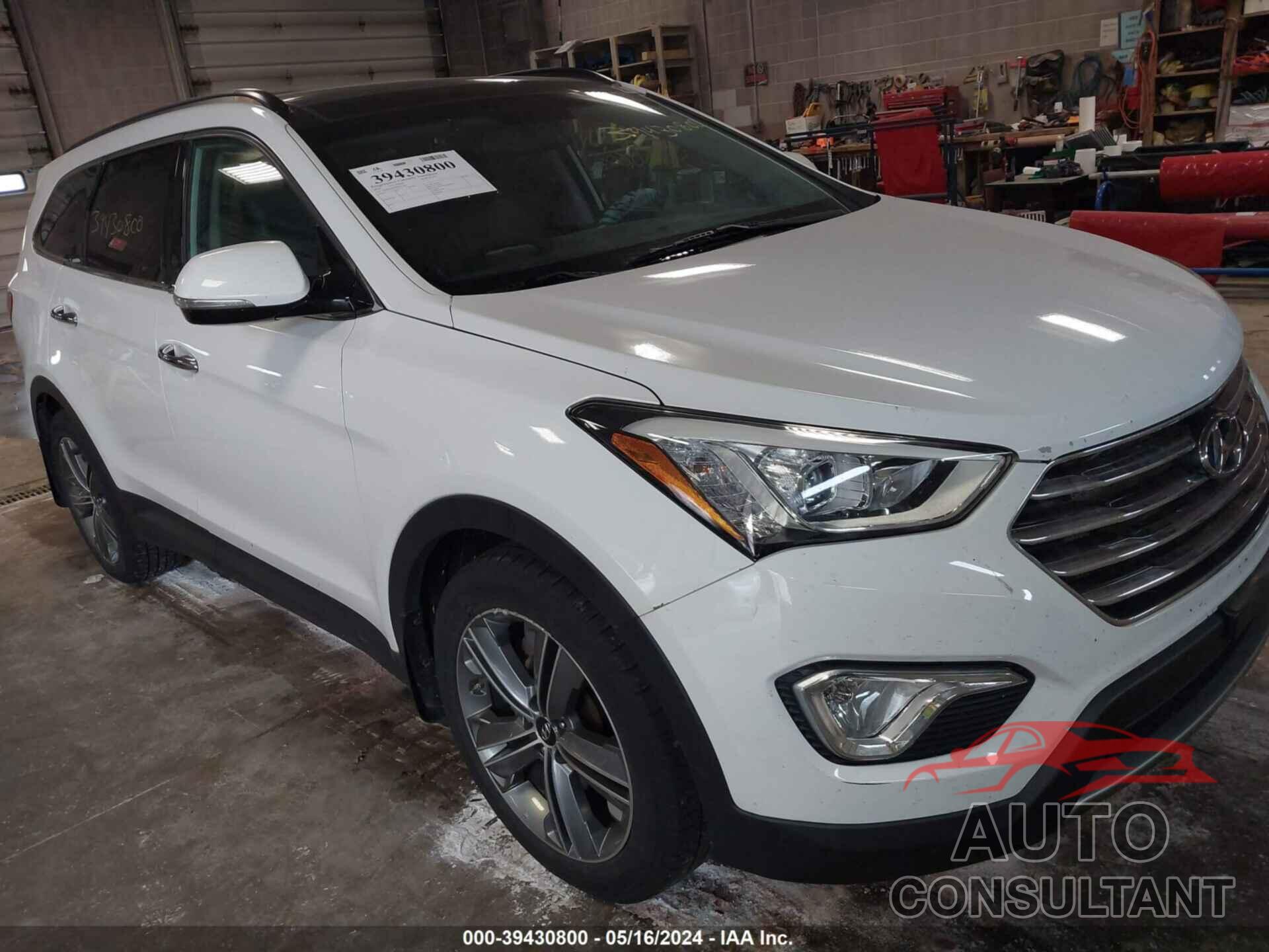 HYUNDAI SANTA FE 2016 - KM8SRDHF9GU137824