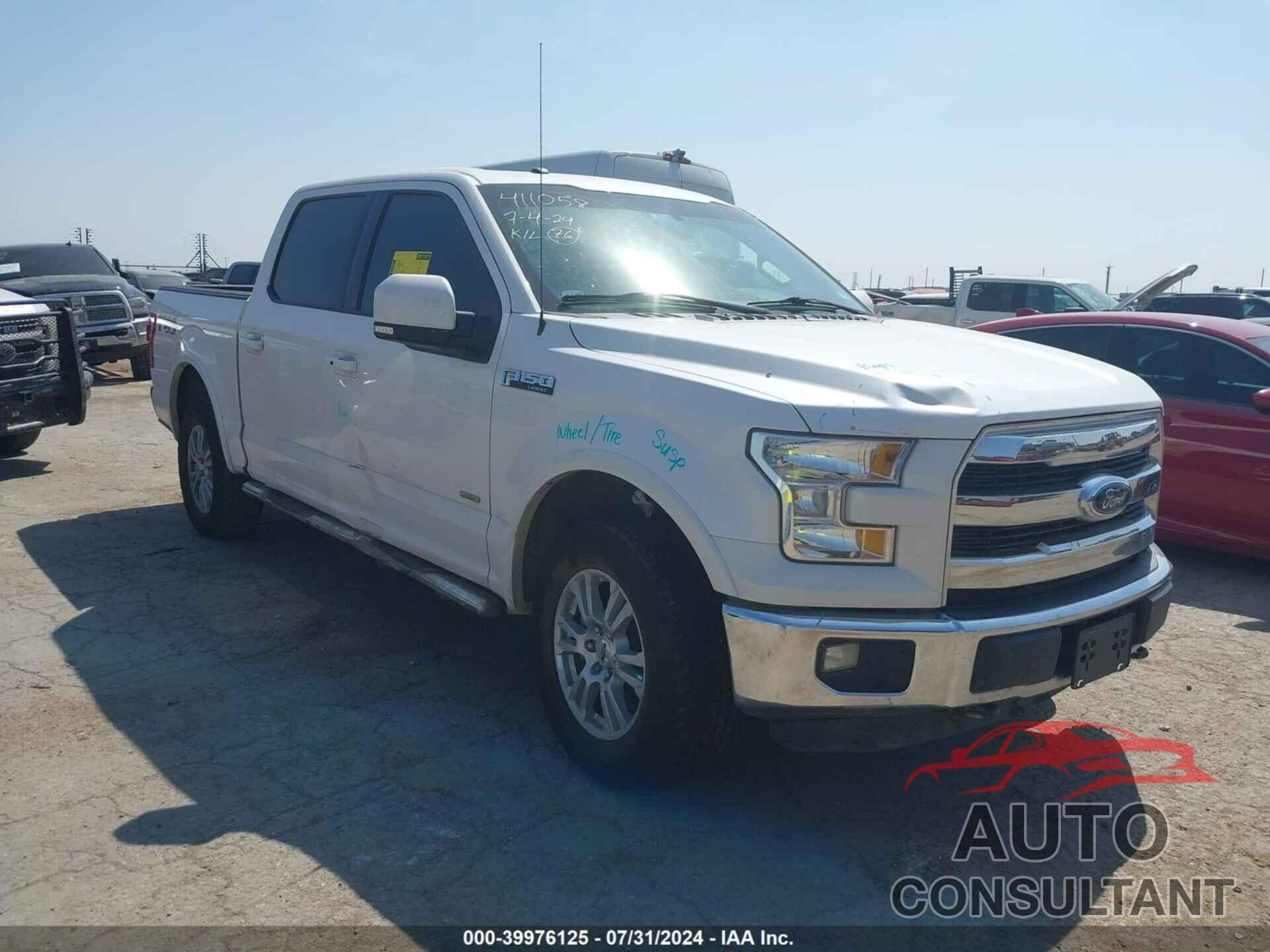 FORD F-150 2016 - 1FTEW1EP9GKF66236