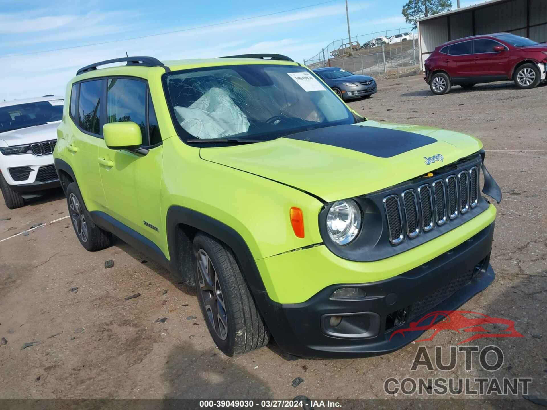 JEEP RENEGADE 2017 - ZACCJABB8HPG33205