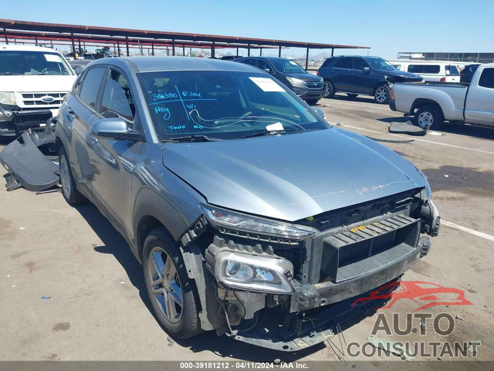 HYUNDAI KONA 2020 - KM8K12AA8LU502627