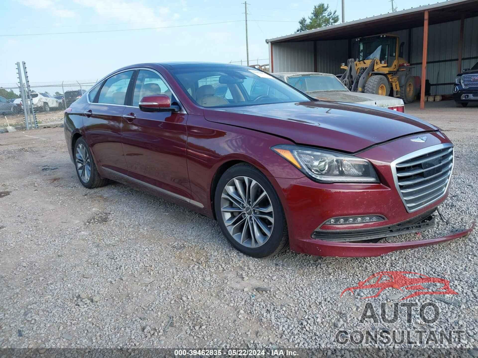 HYUNDAI GENESIS 2016 - KMHGN4JE3GU106734