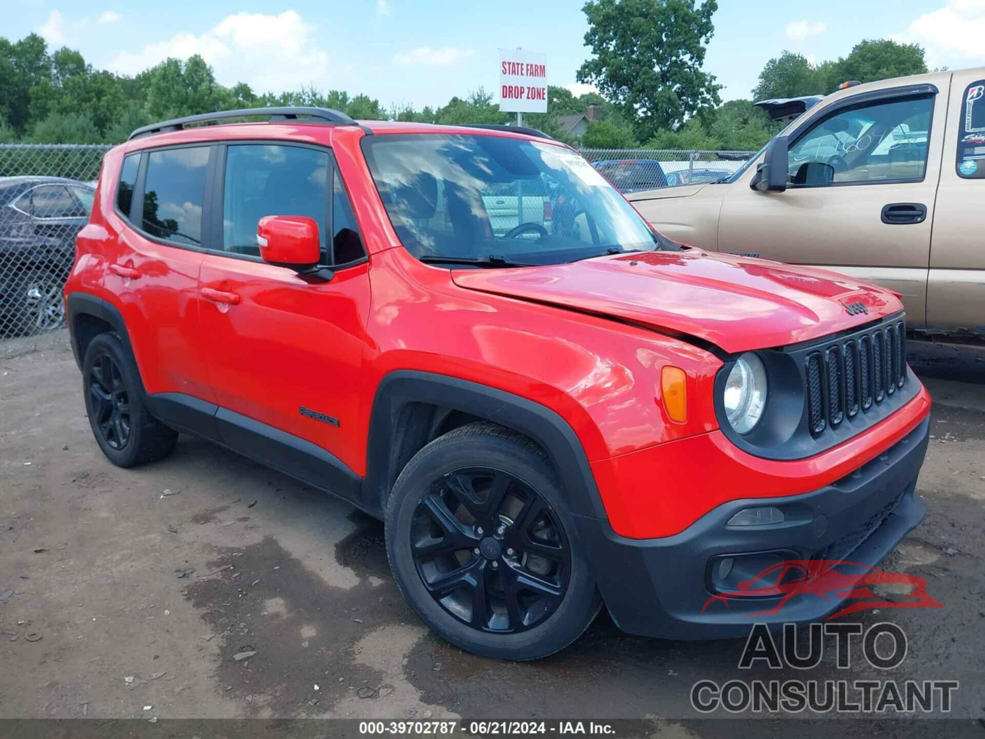 JEEP RENEGADE 2017 - ZACCJABB5HPG05328