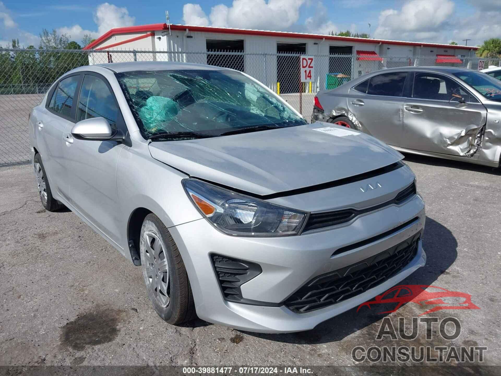 KIA RIO 2022 - 3KPA24AD9NE441177