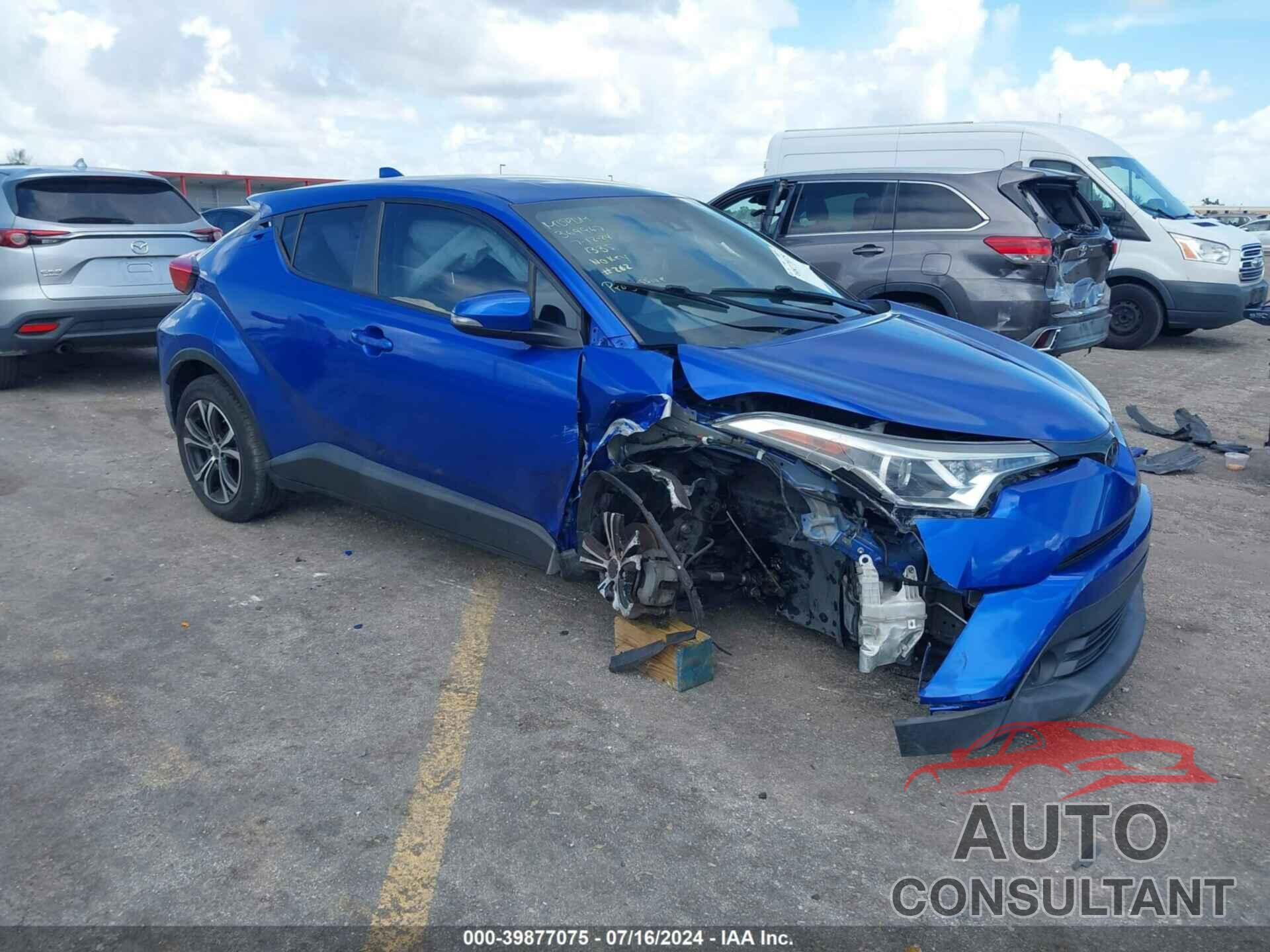 TOYOTA C-HR 2019 - NMTKHMBX3KR081335