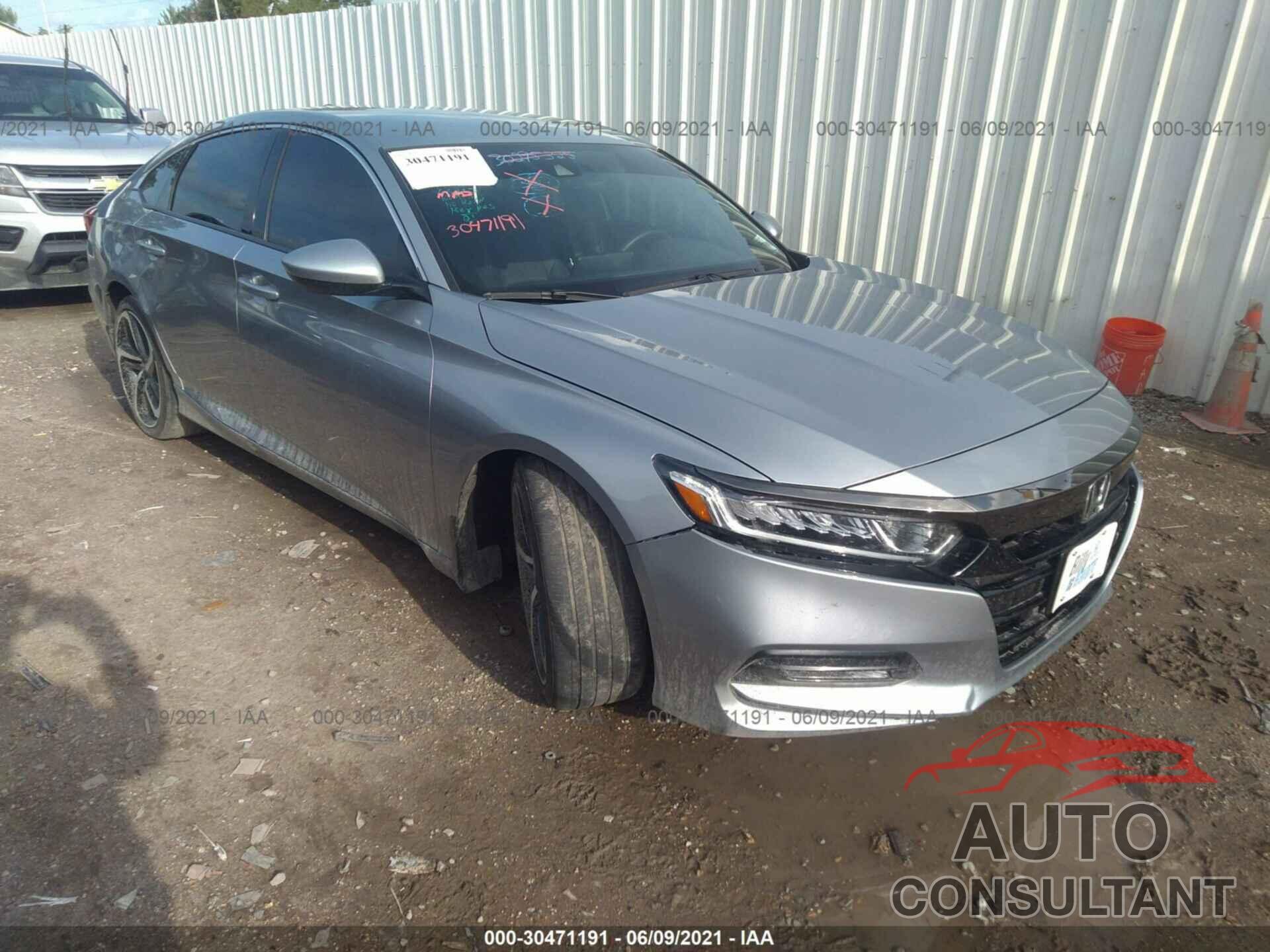 HONDA ACCORD SEDAN 2019 - 1HGCV1F33KA100985