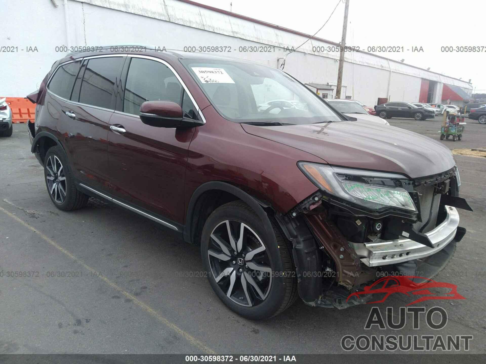 HONDA PILOT 2019 - 5FNYF6H68KB090385