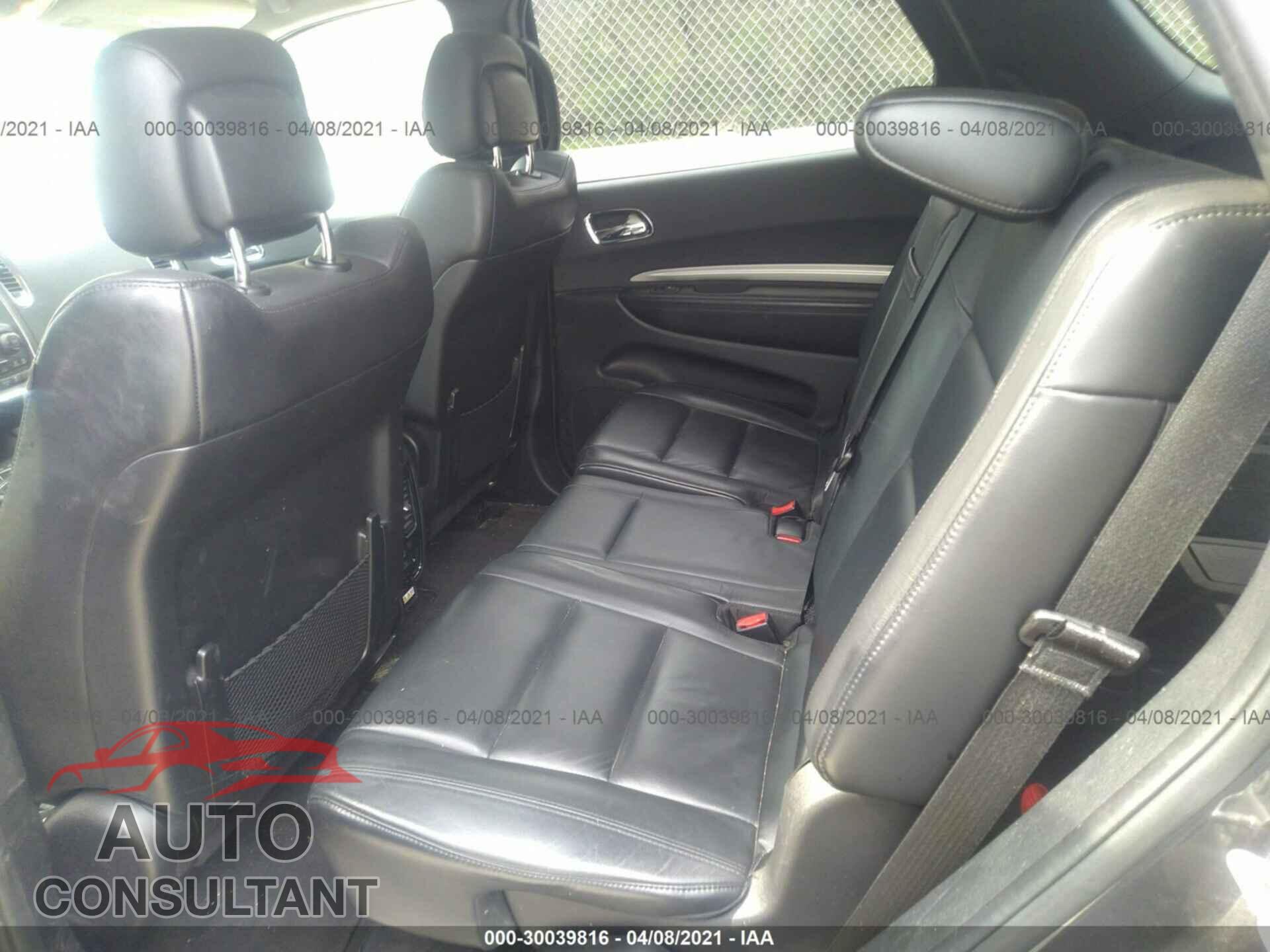 DODGE DURANGO 2017 - 1C4RDJDG4HC752450