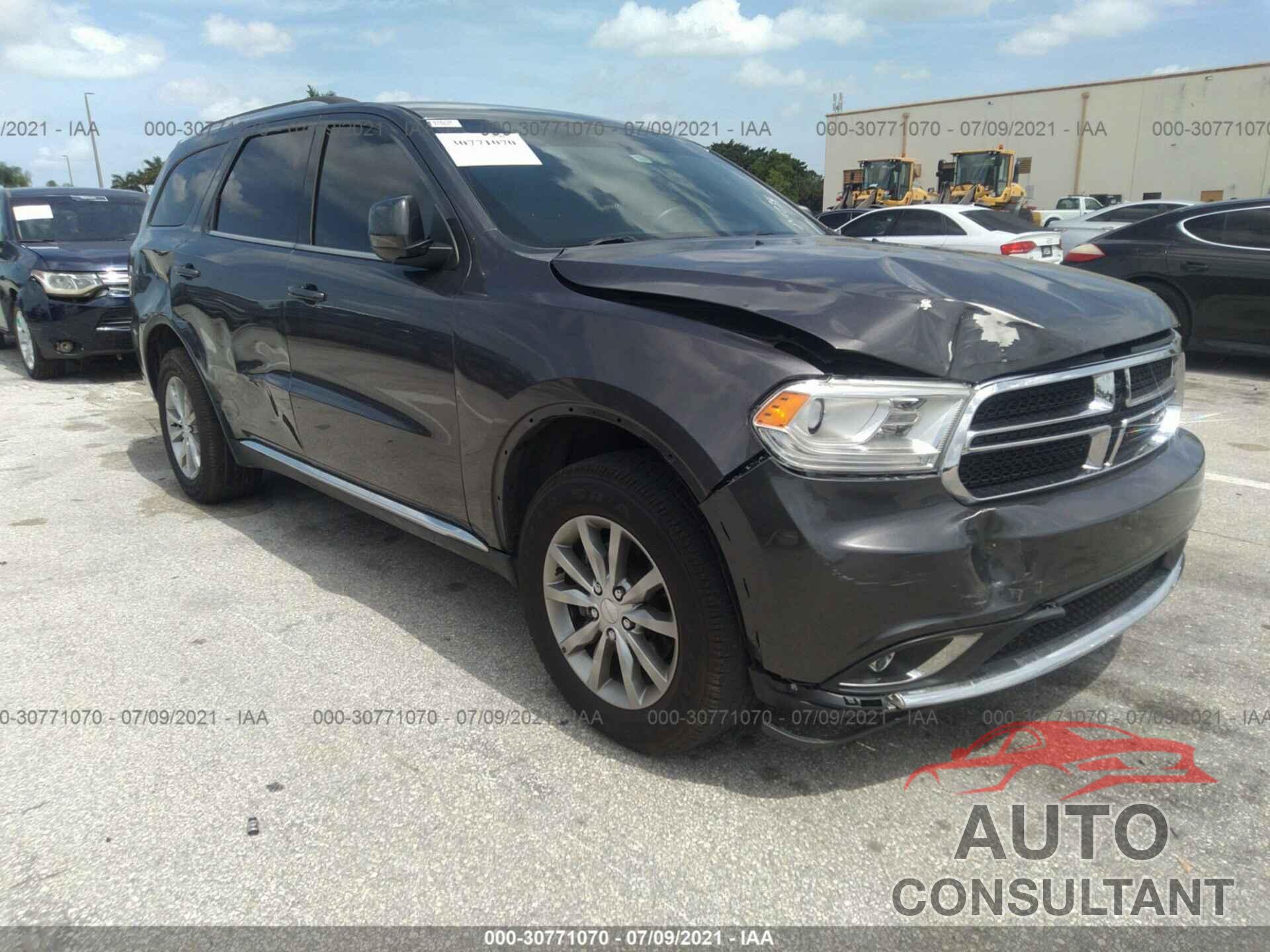 DODGE DURANGO 2017 - 1C4RDHAG6HC814234