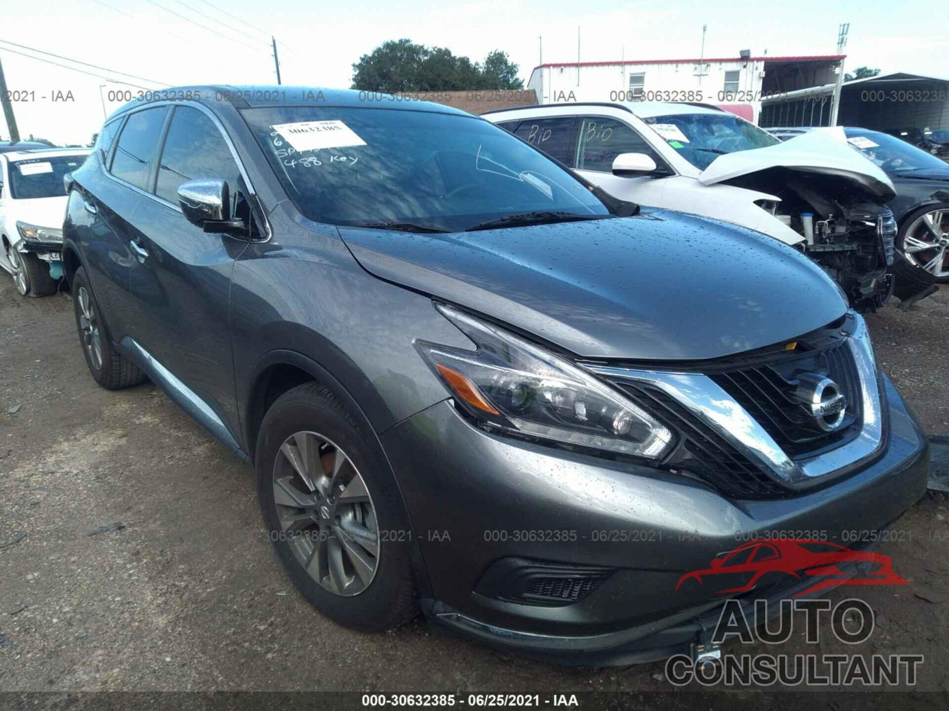 NISSAN MURANO 2018 - 5N1AZ2MH2JN148432