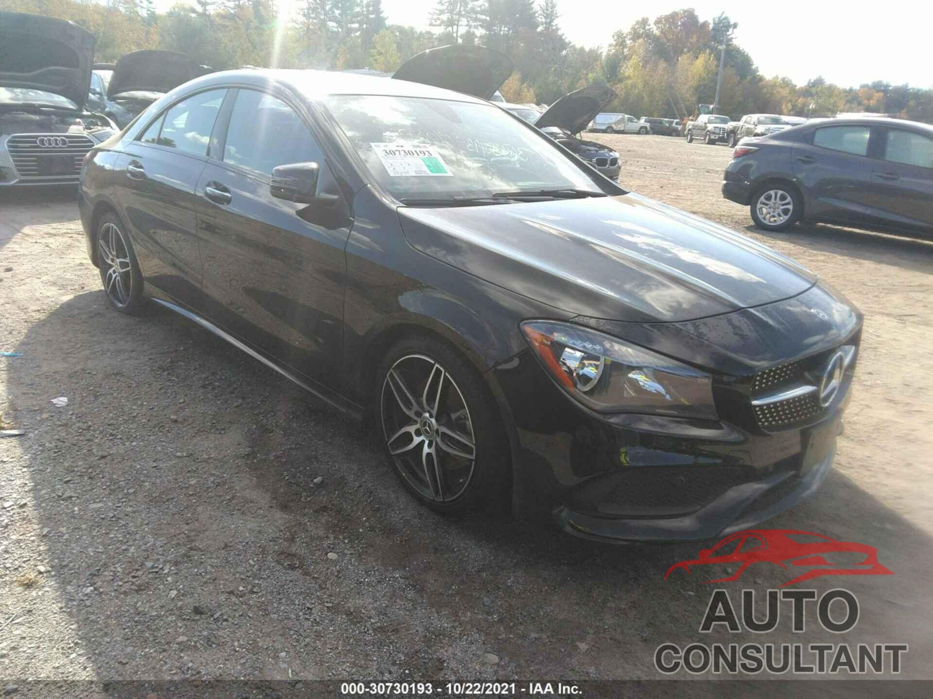 MERCEDES-BENZ CLA 2018 - WDDSJ4GB2JN590989