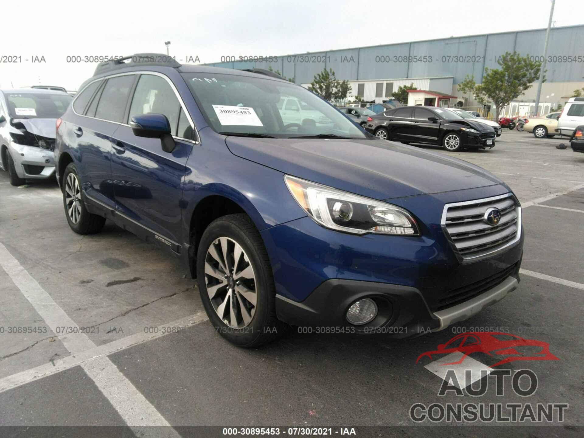 SUBARU OUTBACK 2017 - 4S4BSANC8H3320345