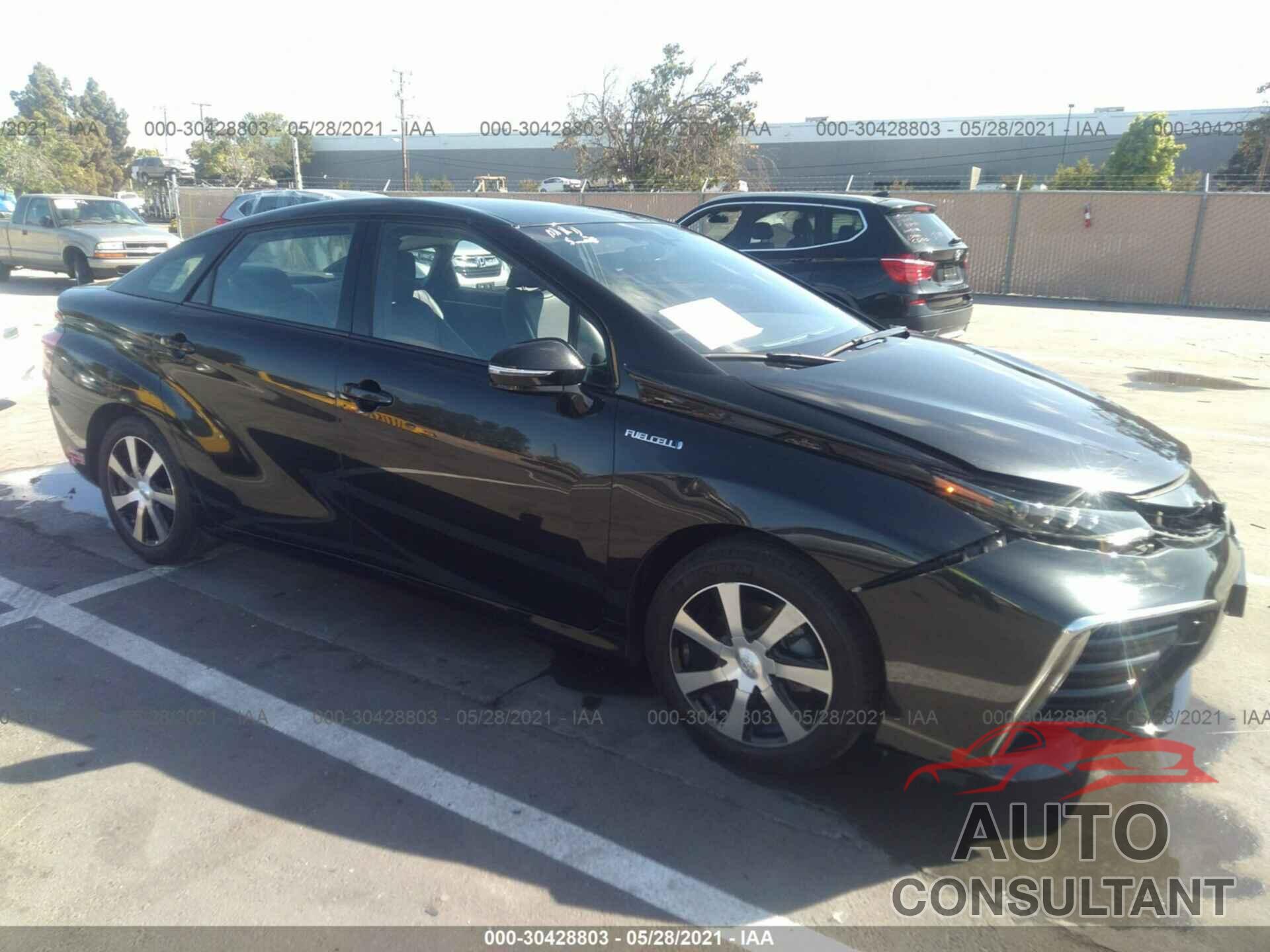 TOYOTA MIRAI 2017 - JTDBVRBD4HA001480