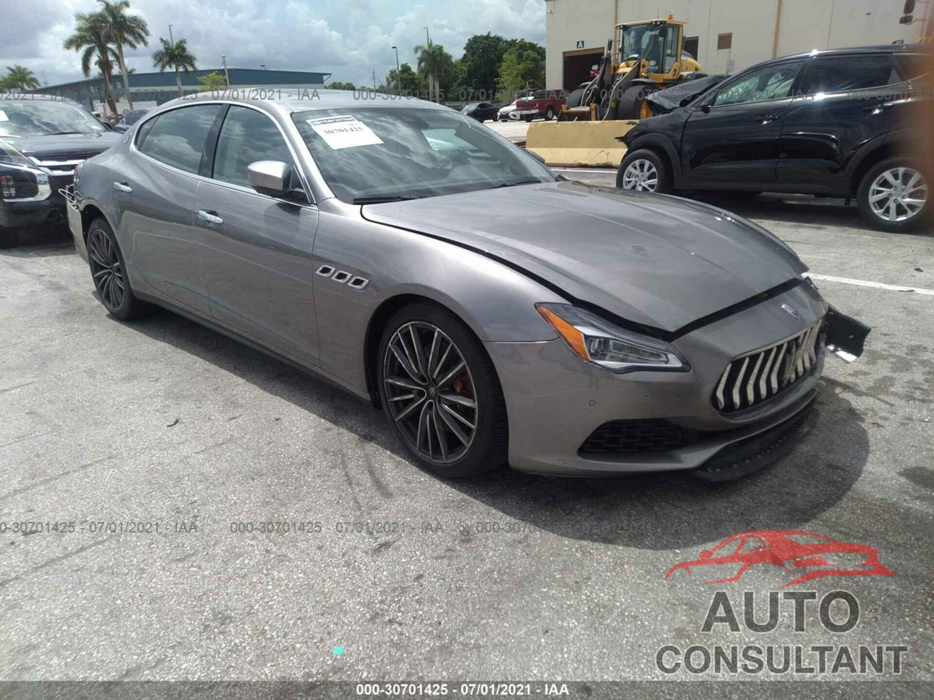 MASERATI QUATTROPORTE 2019 - ZAM56YPA3K1339491