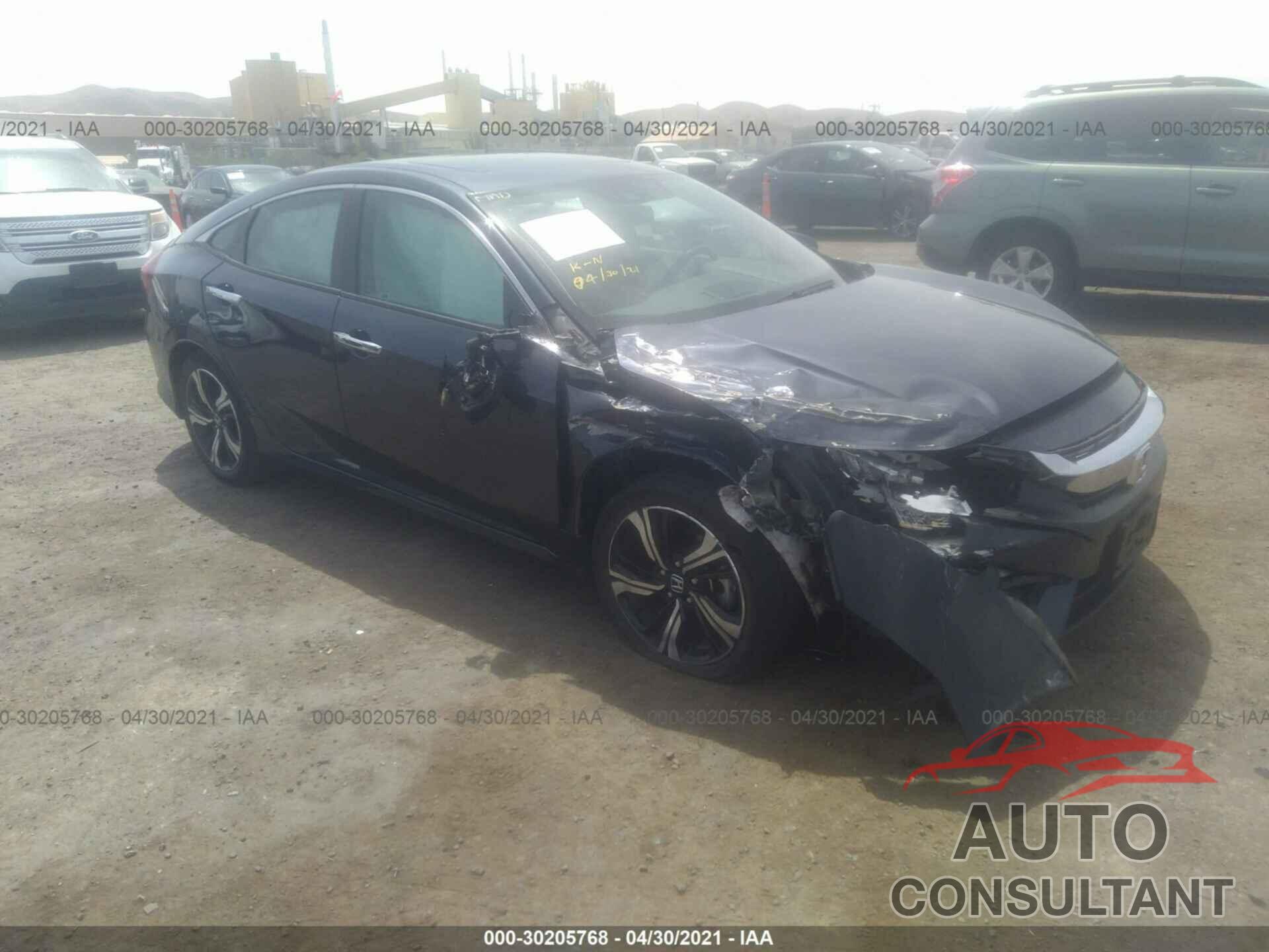 HONDA CIVIC SEDAN 2016 - 19XFC1F92GE221775