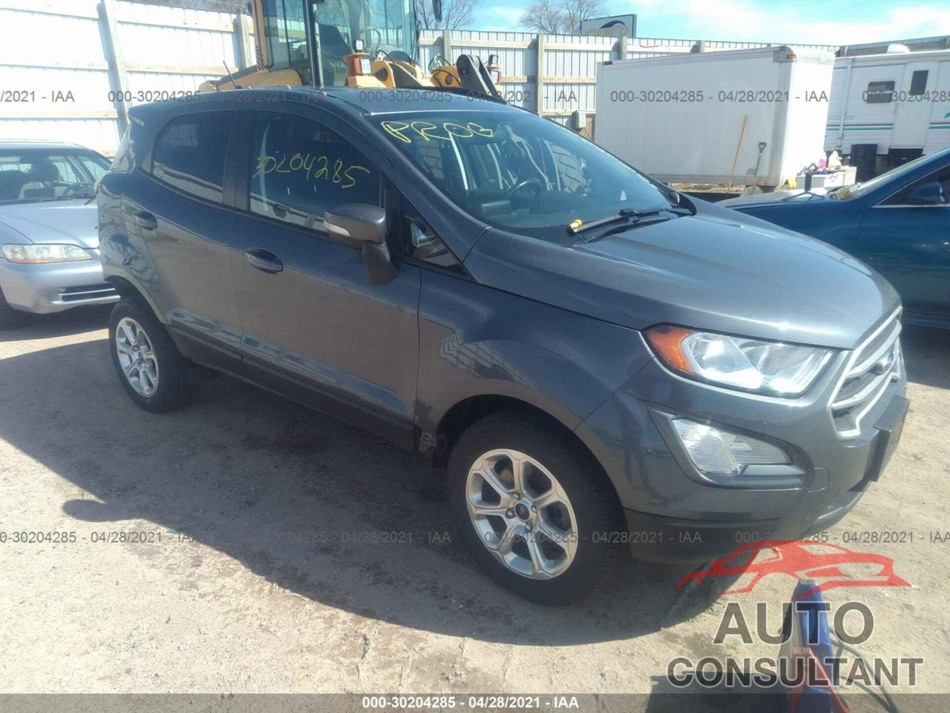 FORD ECOSPORT 2018 - MAJ6P1UL5JC172837