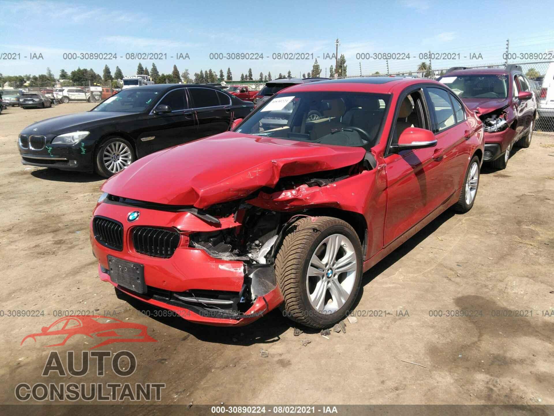 BMW 3 SERIES 2016 - WBA8E9G59GNU27763
