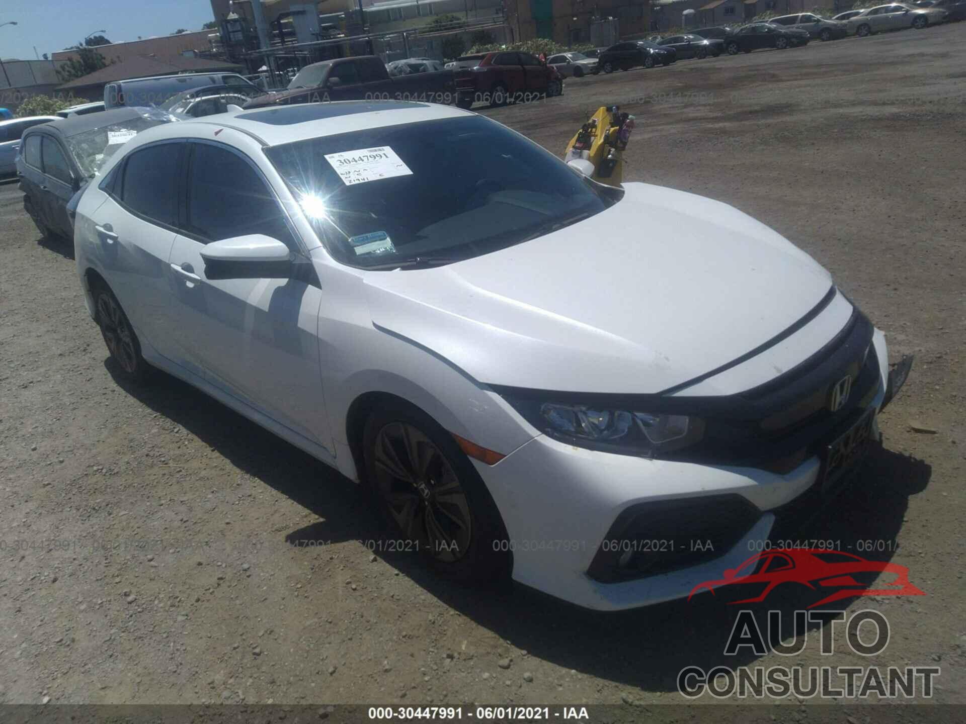 HONDA CIVIC HATCHBACK 2018 - SHHFK7H51JU405430