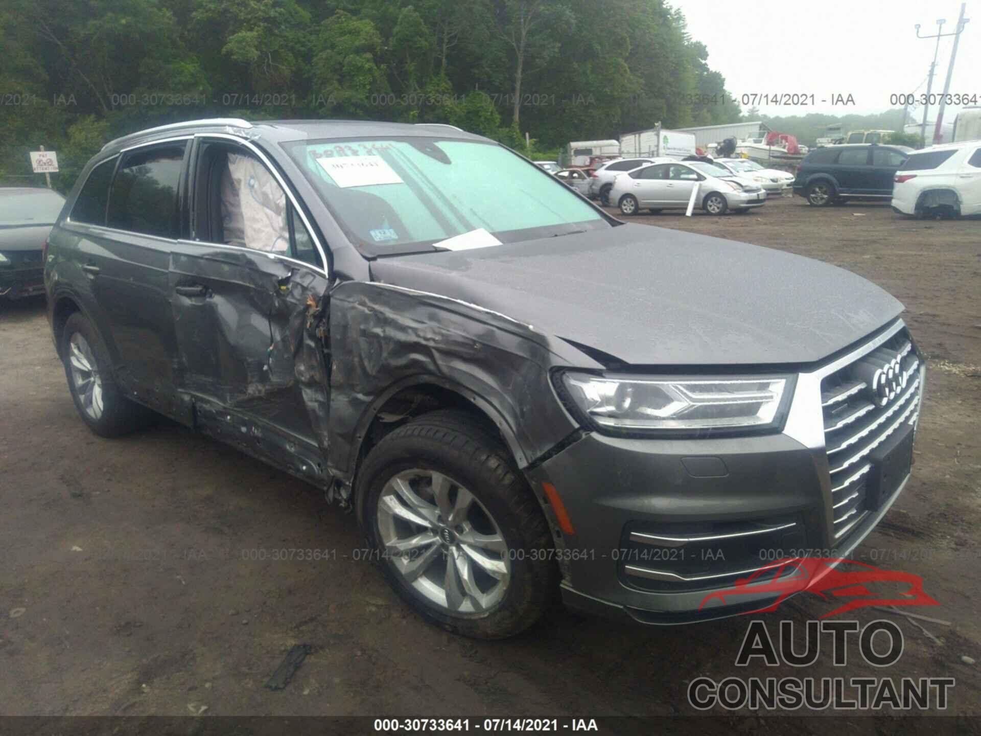 AUDI Q7 2017 - WA1AHAF71HD046216