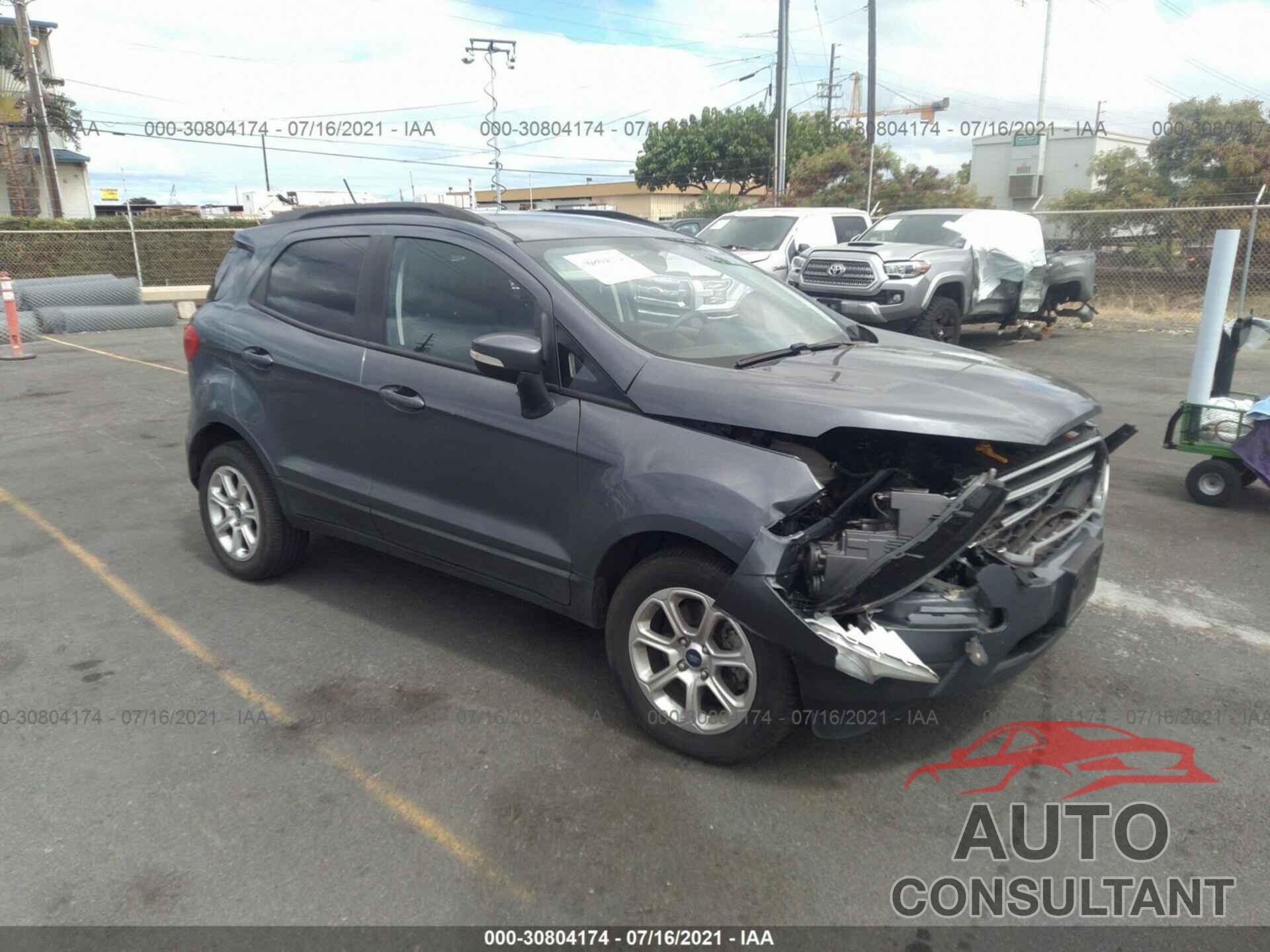 FORD ECOSPORT 2018 - MAJ3P1TE9JC227795