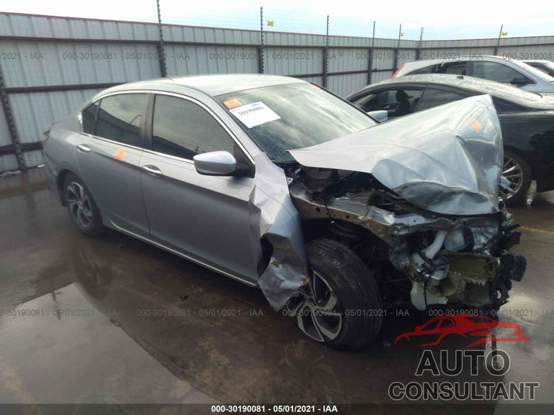 HONDA ACCORD SEDAN 2017 - 1HGCR2F36HA157507