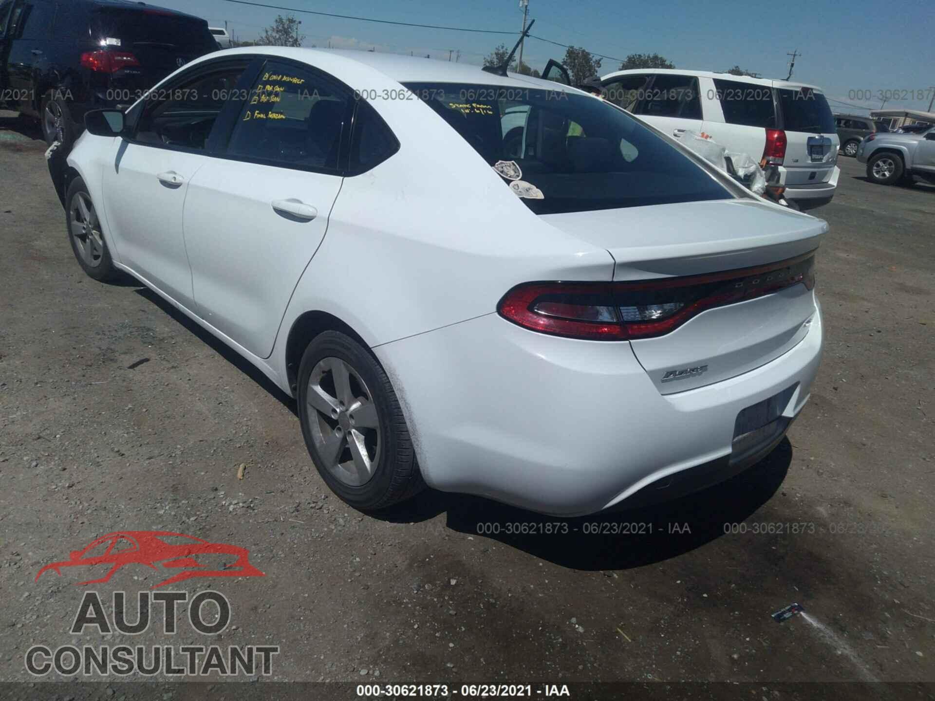 DODGE DART 2016 - 1C3CDFBB3GD529310