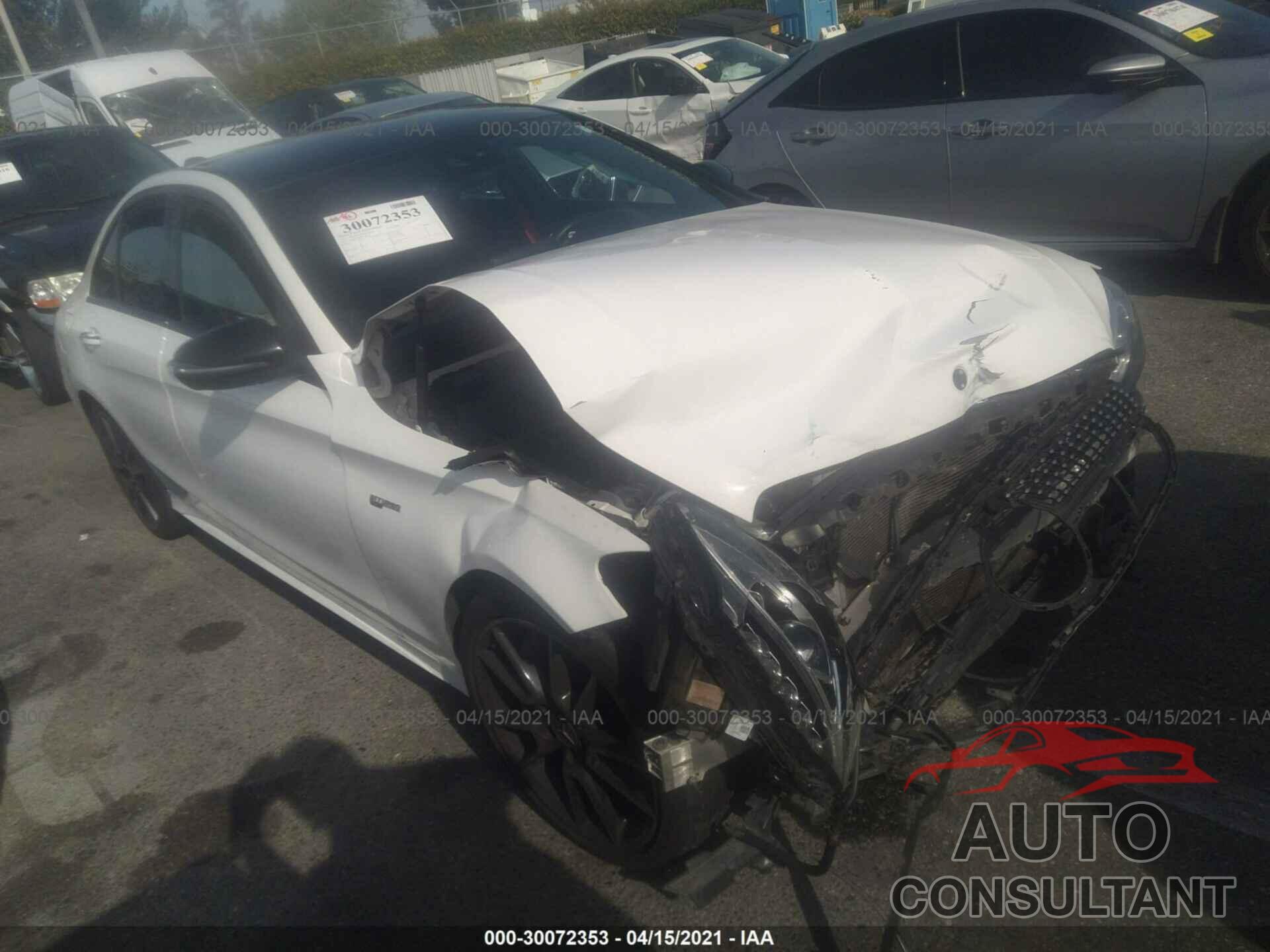 MERCEDES-BENZ C-CLASS 2017 - 55SWF6EB0HU185782