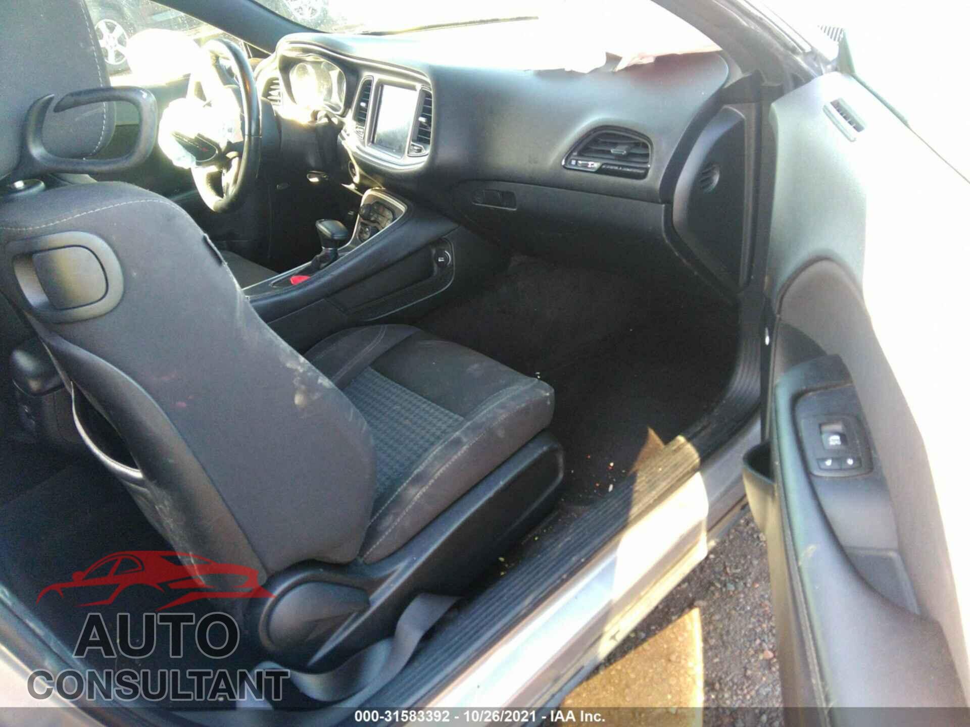 DODGE CHALLENGER 2017 - 2C3CDZAG8HH598349