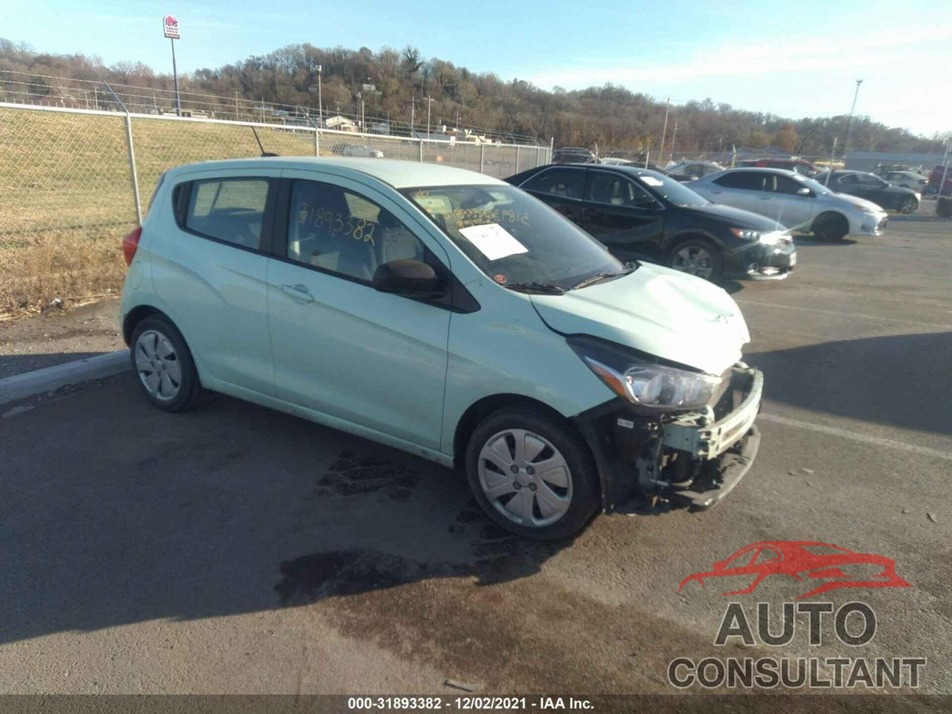CHEVROLET SPARK 2017 - KL8CB6SA7HC830476