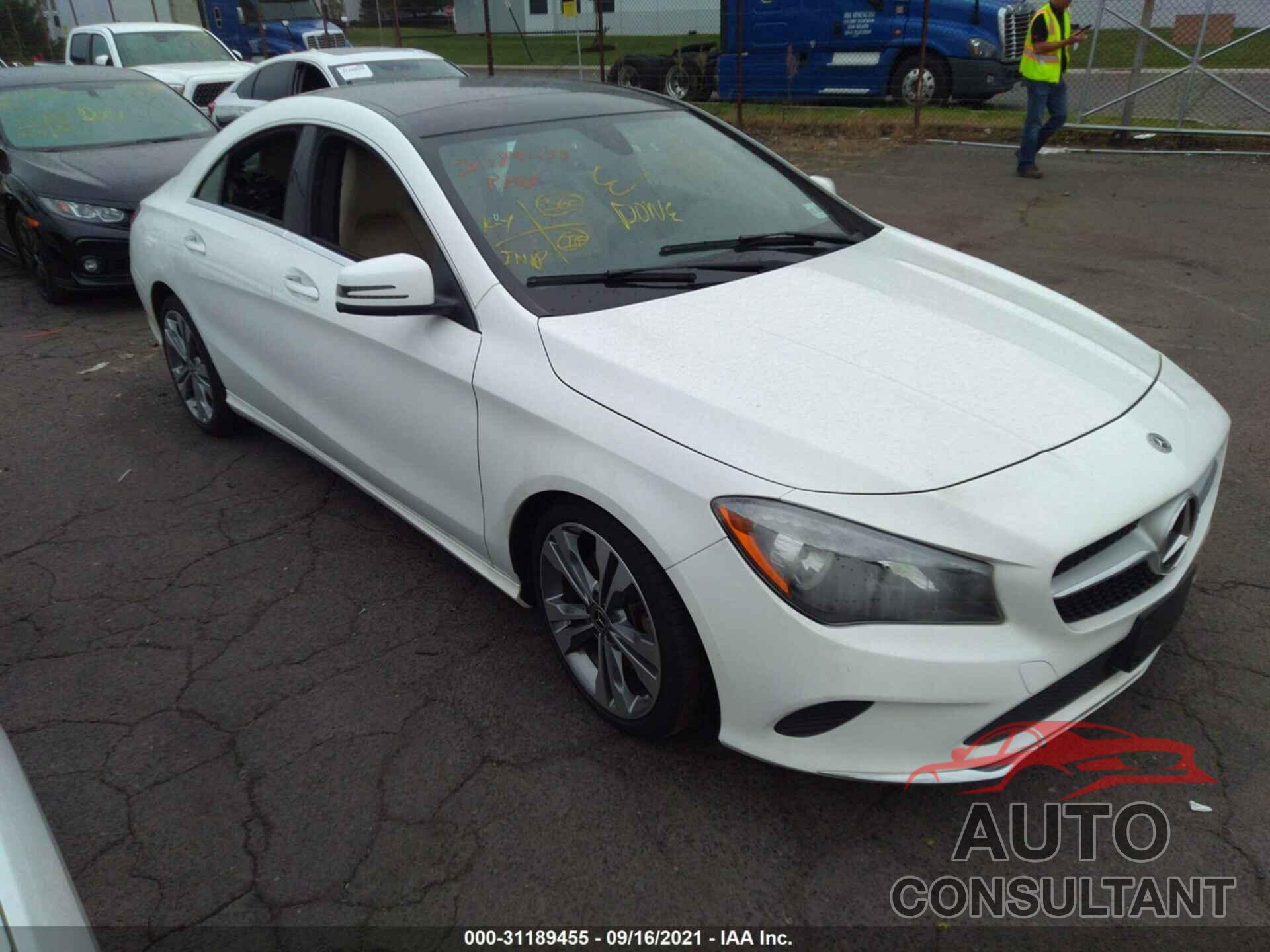 MERCEDES-BENZ CLA 2018 - WDDSJ4GB4JN653316