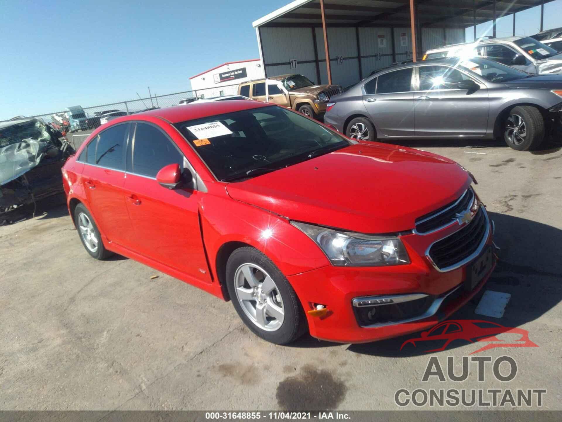 CHEVROLET CRUZE LIMITED 2016 - 1G1PE5SB1G7173385