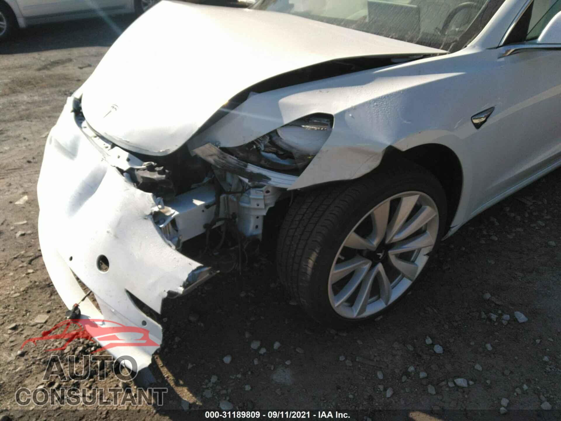 TESLA MODEL 3 2019 - 5YJ3E1EB2KF407045