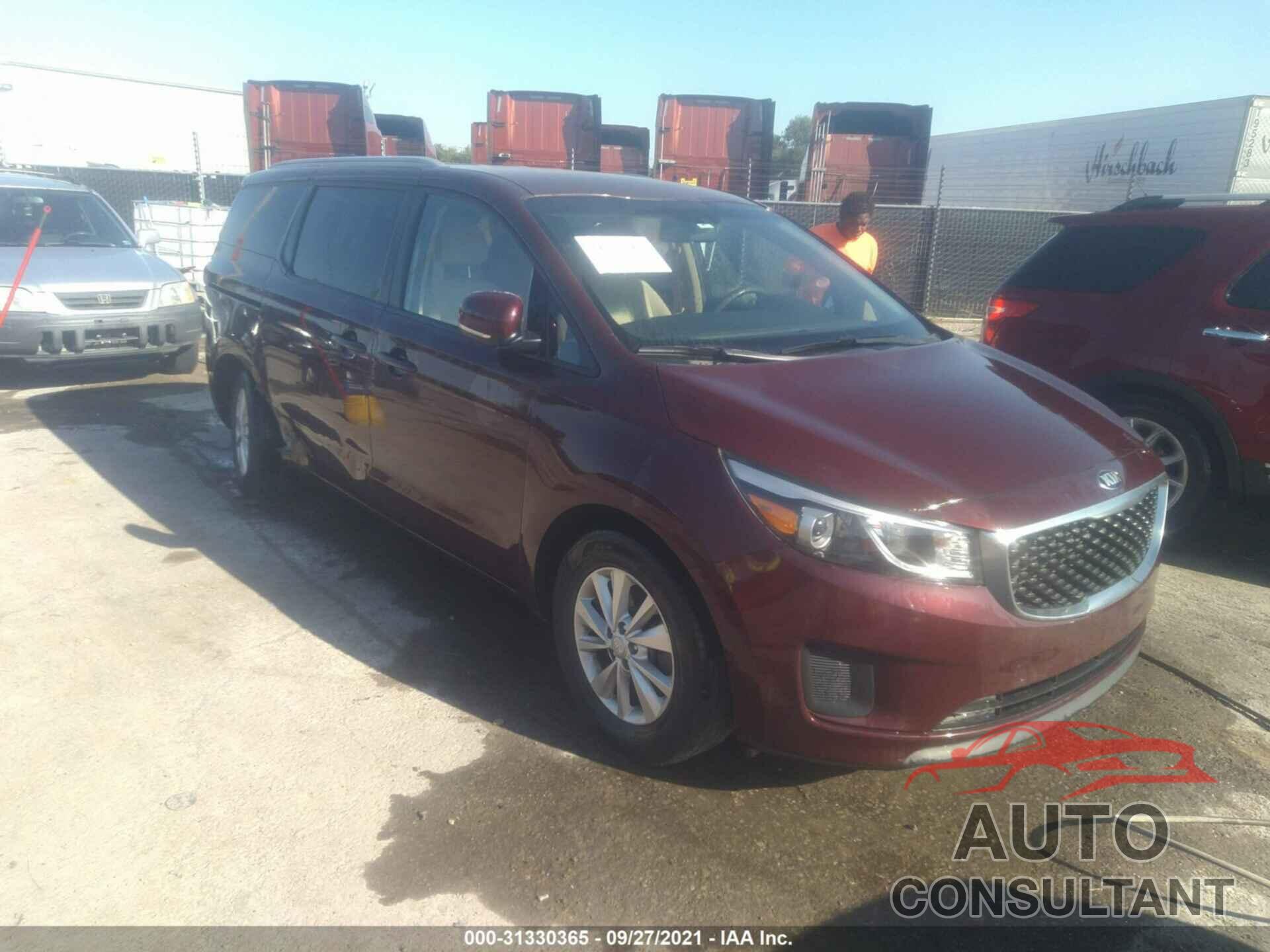 KIA SEDONA 2016 - KNDMB5C11G6105005