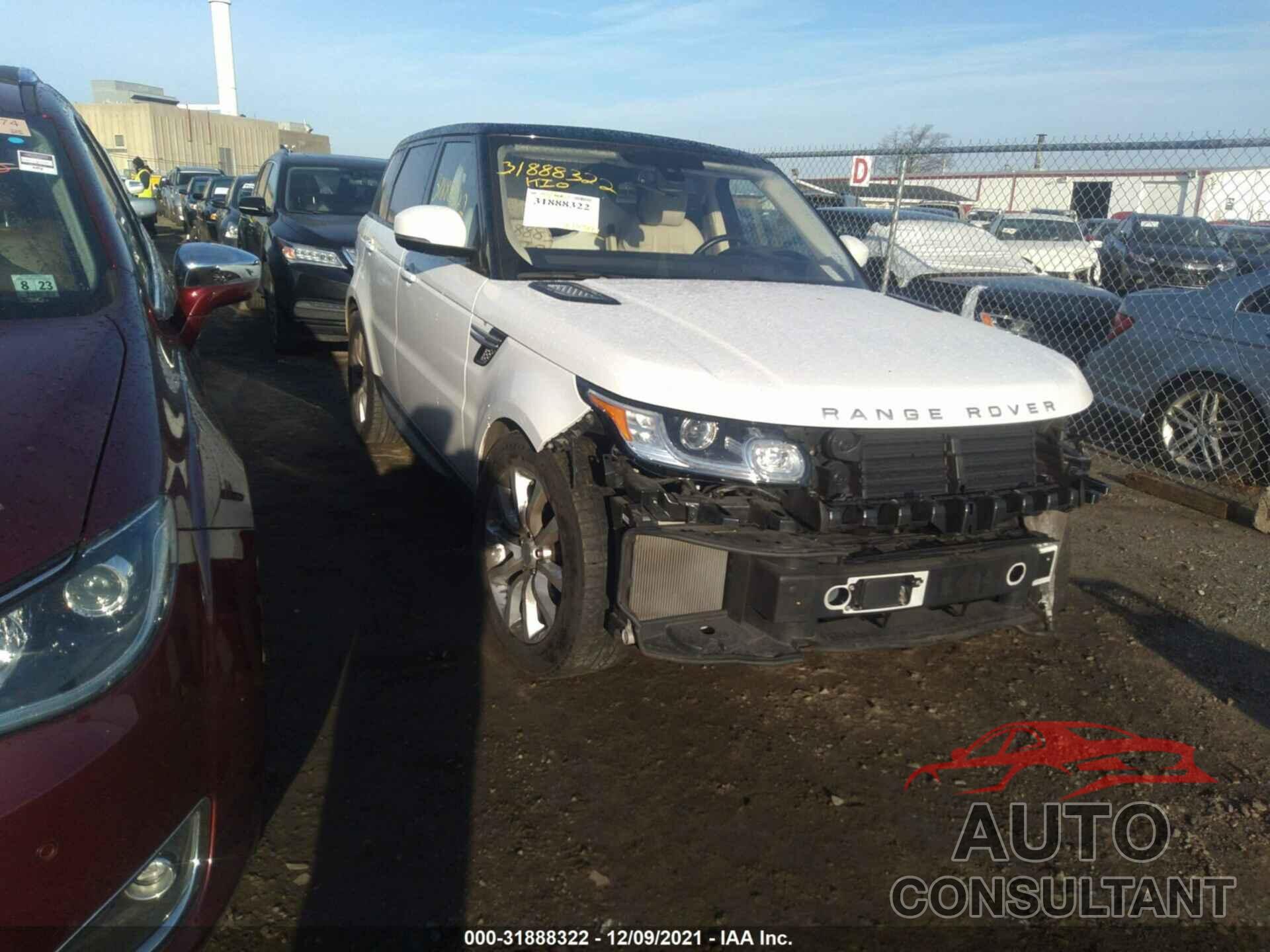 LAND ROVER RANGE ROVER SPORT 2016 - SALWR2VF4GA634837