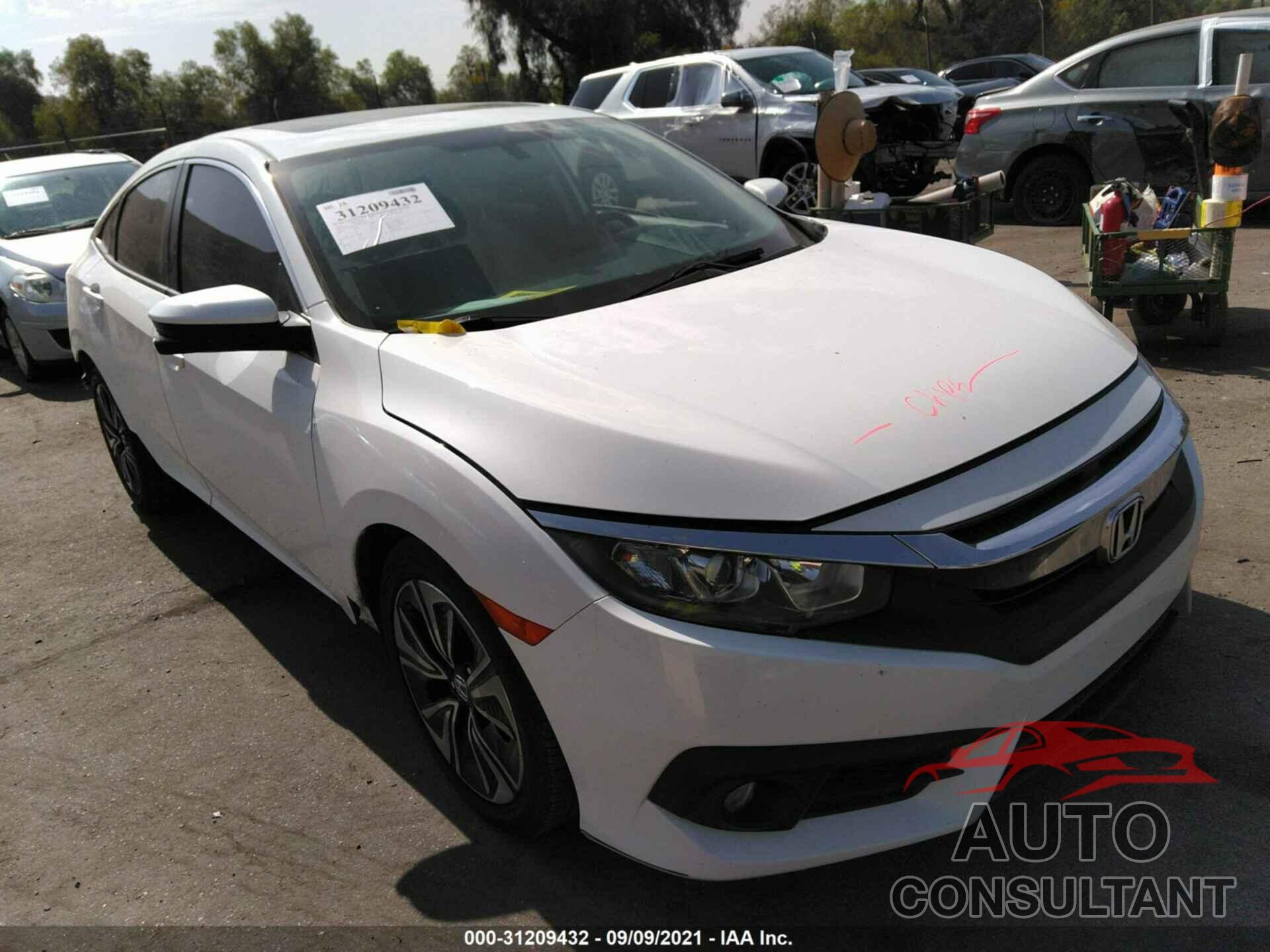 HONDA CIVIC SEDAN 2016 - 2HGFC1F72GH650709