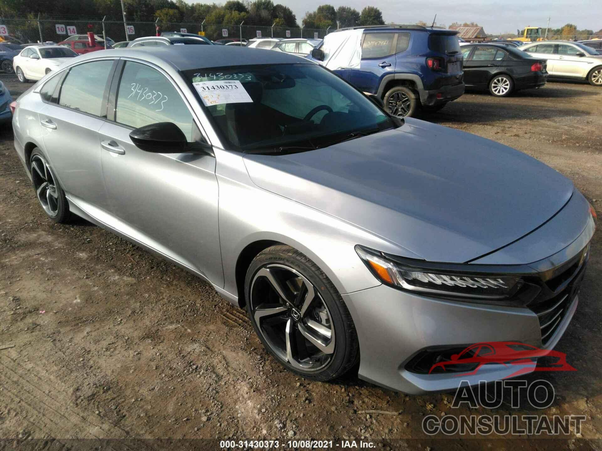 HONDA ACCORD SEDAN 2021 - 1HGCV1F37MA104427