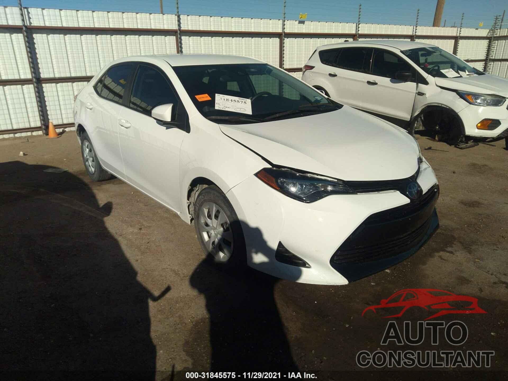TOYOTA COROLLA 2019 - 5YFBURHE4KP884812
