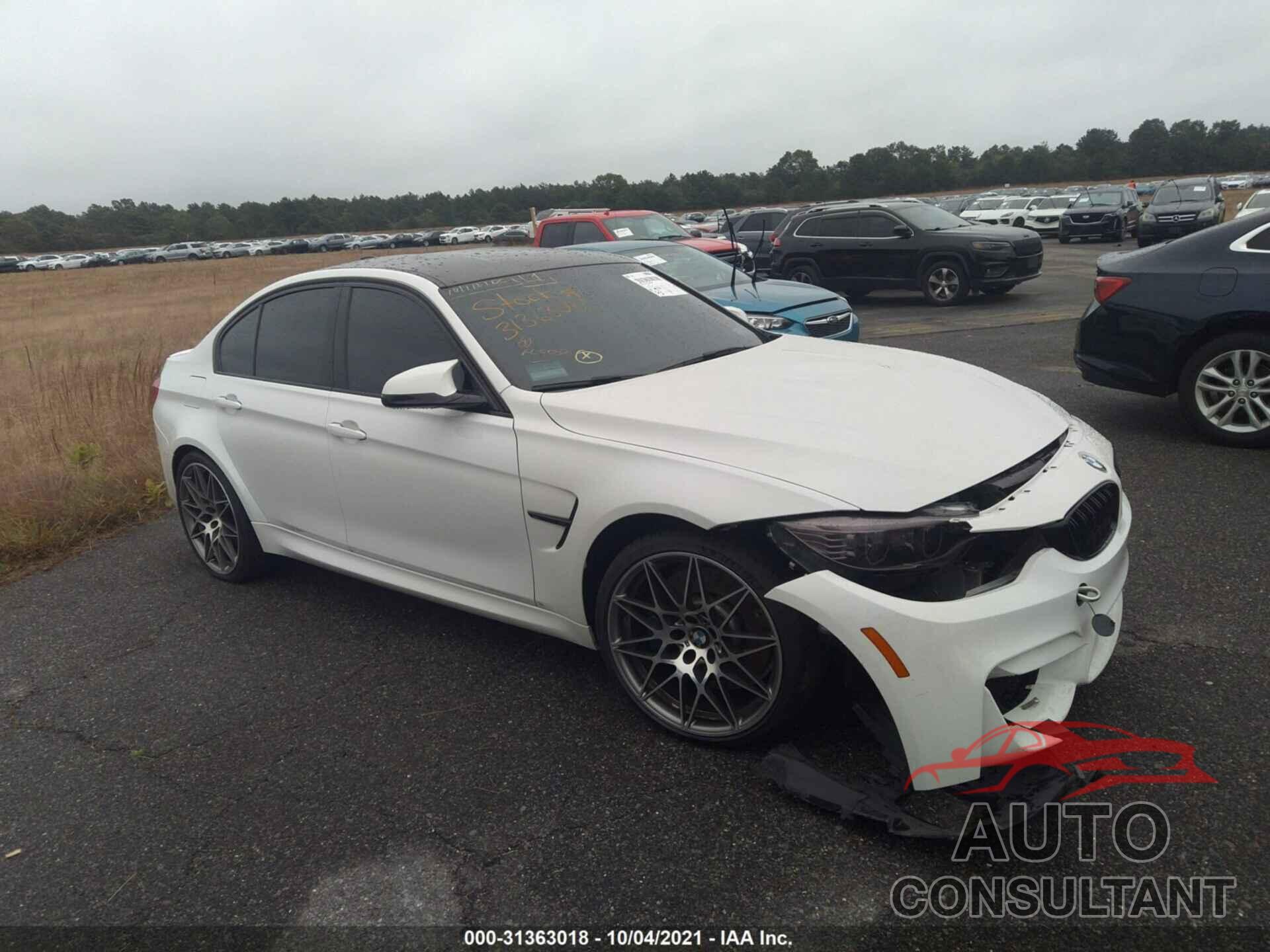 BMW M3 2018 - WBS8M9C58J5J78402