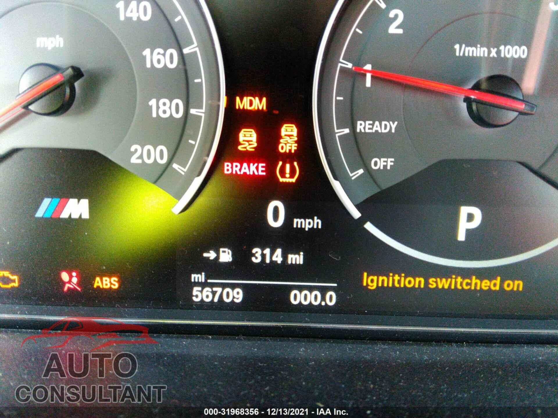 BMW M3 2017 - WBS8M9C53H5G42371