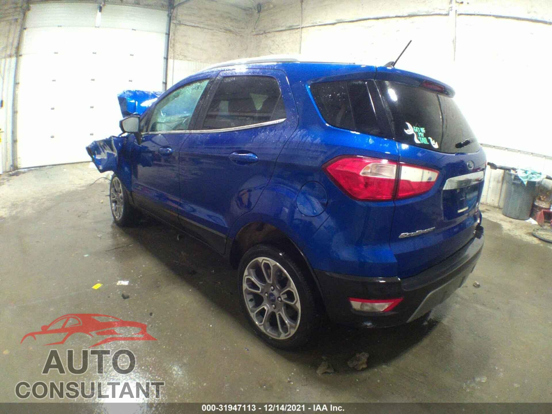 FORD ECOSPORT 2019 - MAJ6S3KL1KC267989
