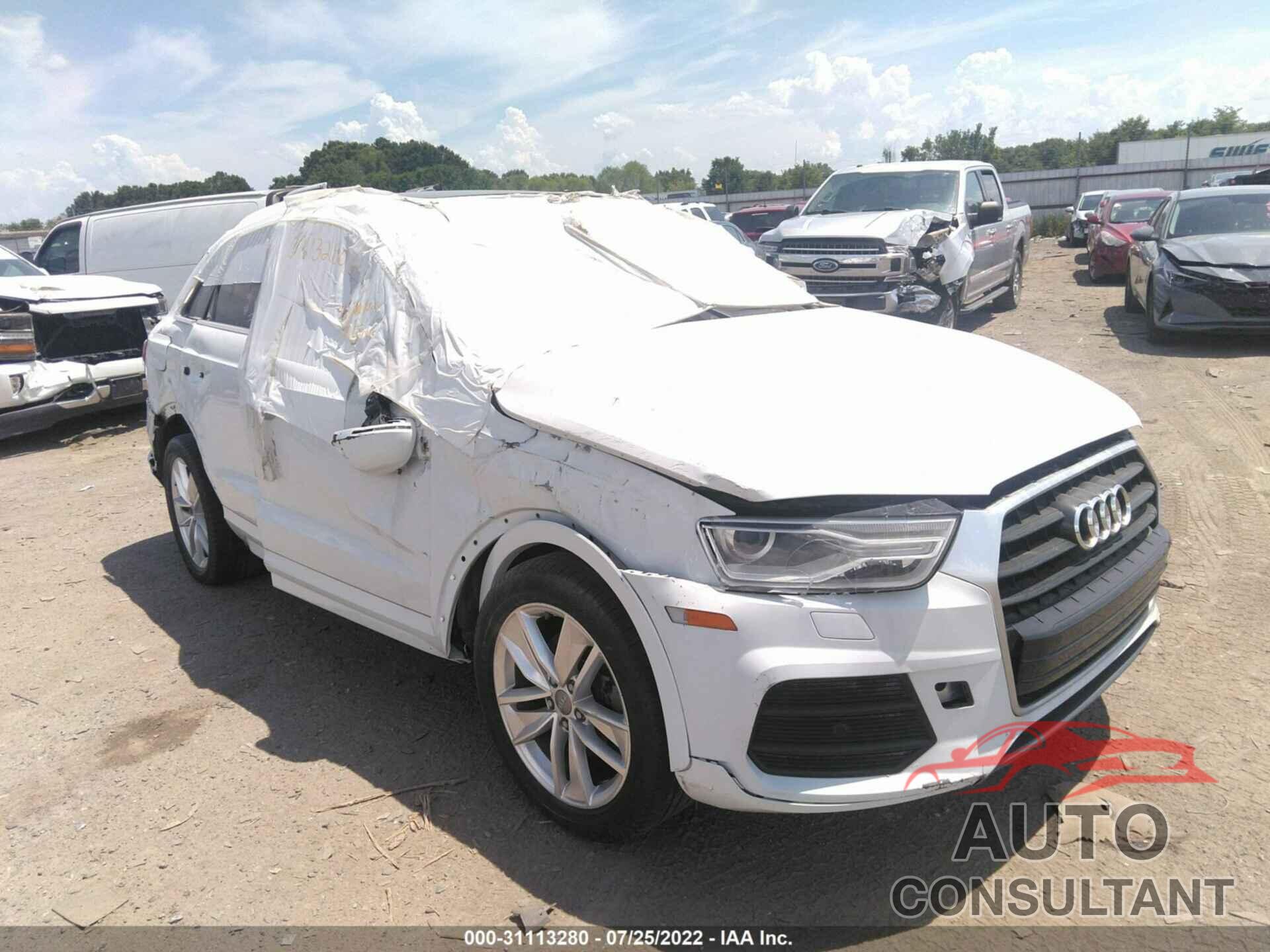 AUDI Q3 2016 - WA1BFCFSXGR016076