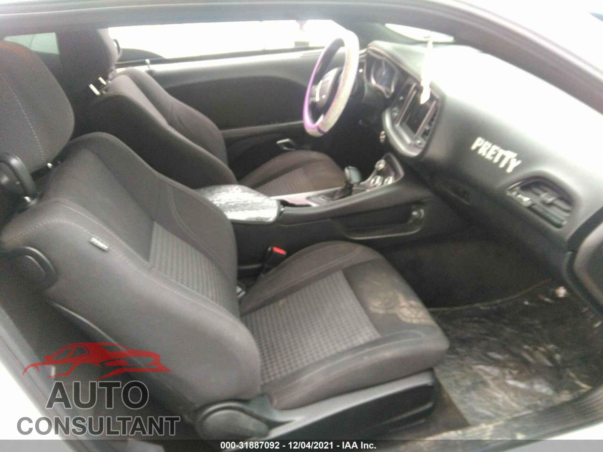 DODGE CHALLENGER 2019 - 2C3CDZAG7KH534732