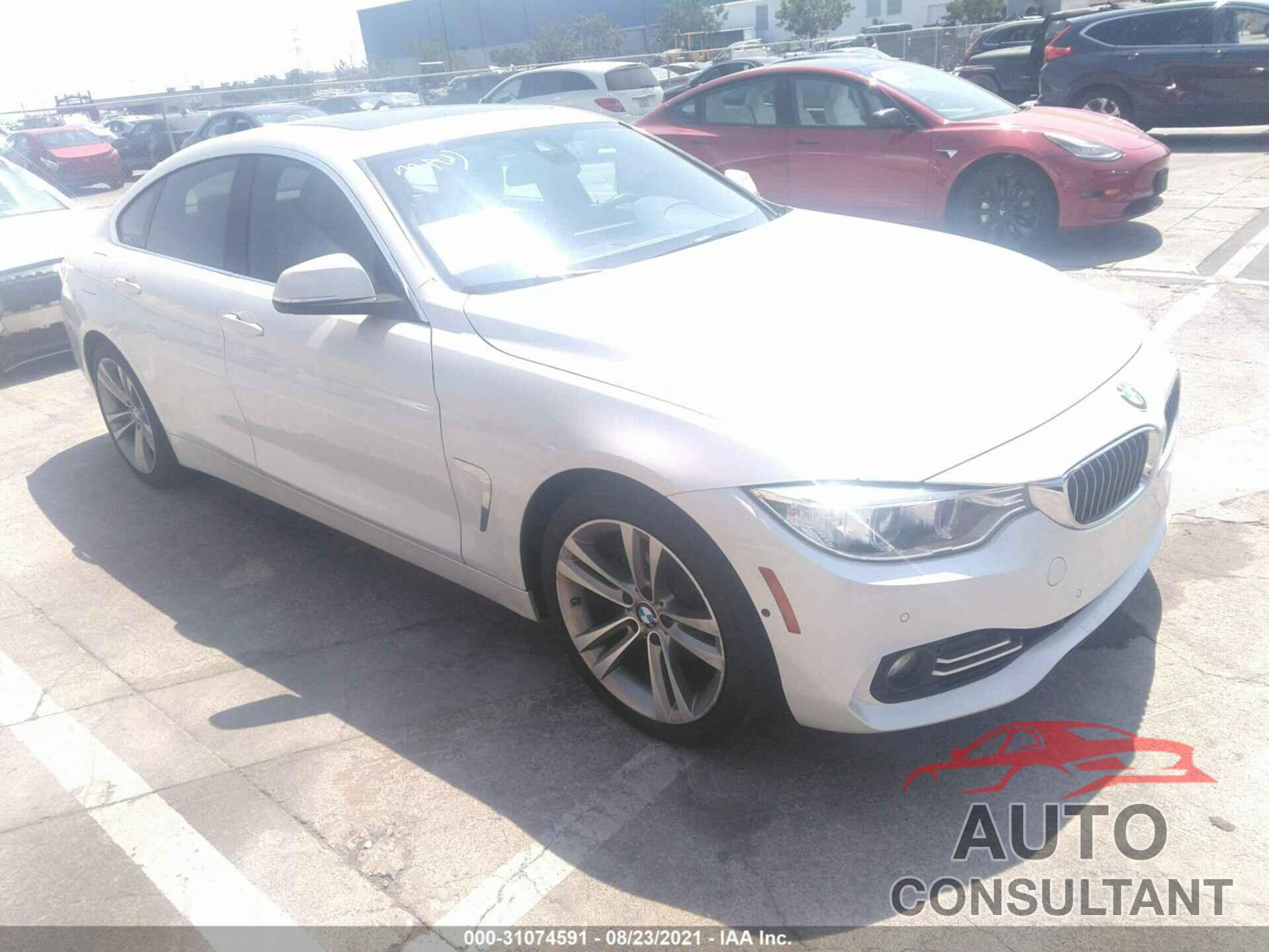 BMW 4 SERIES 2016 - WBA4A9C53GG507211