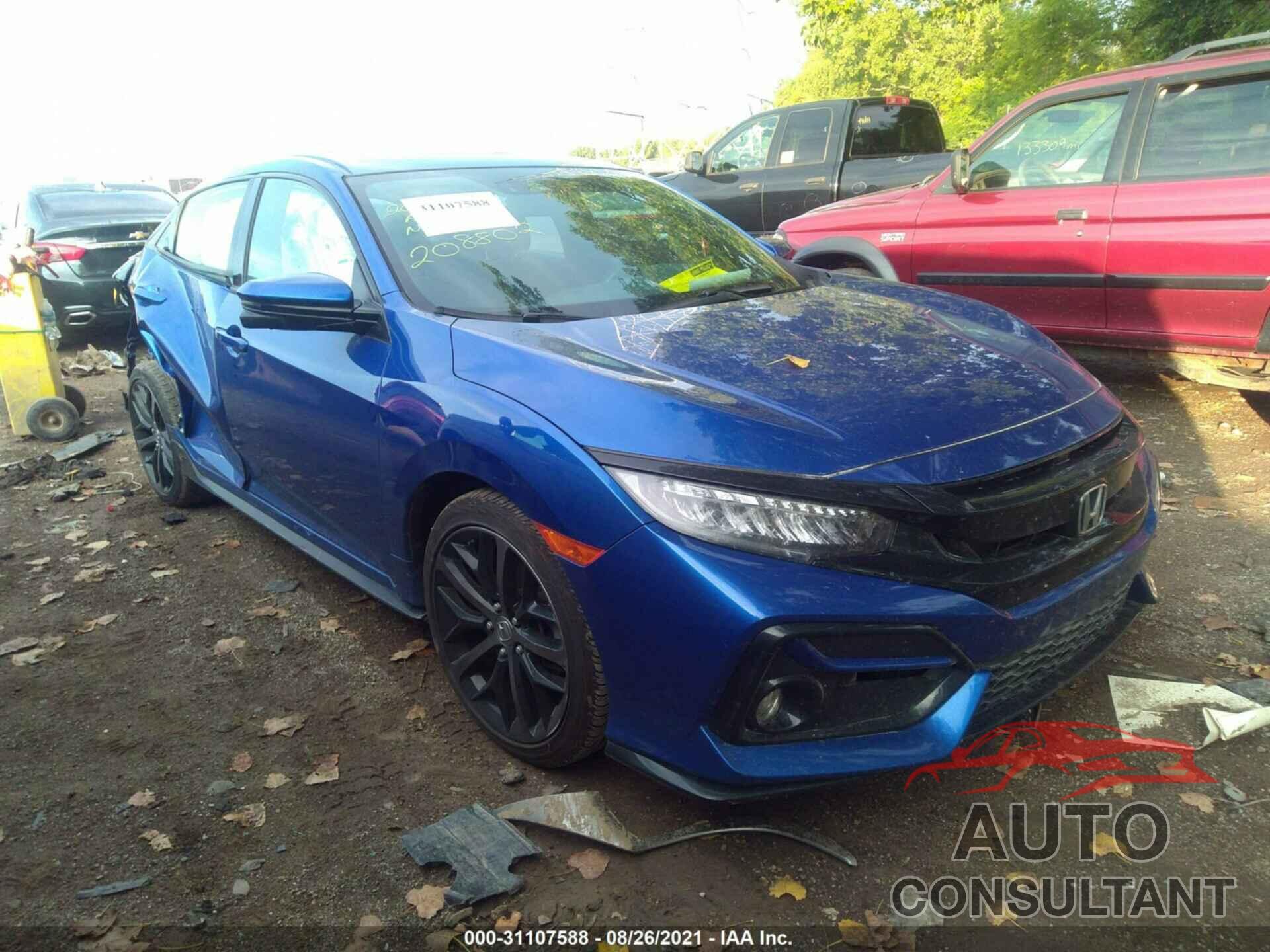 HONDA CIVIC HATCHBACK 2020 - SHHFK7H95LU208802