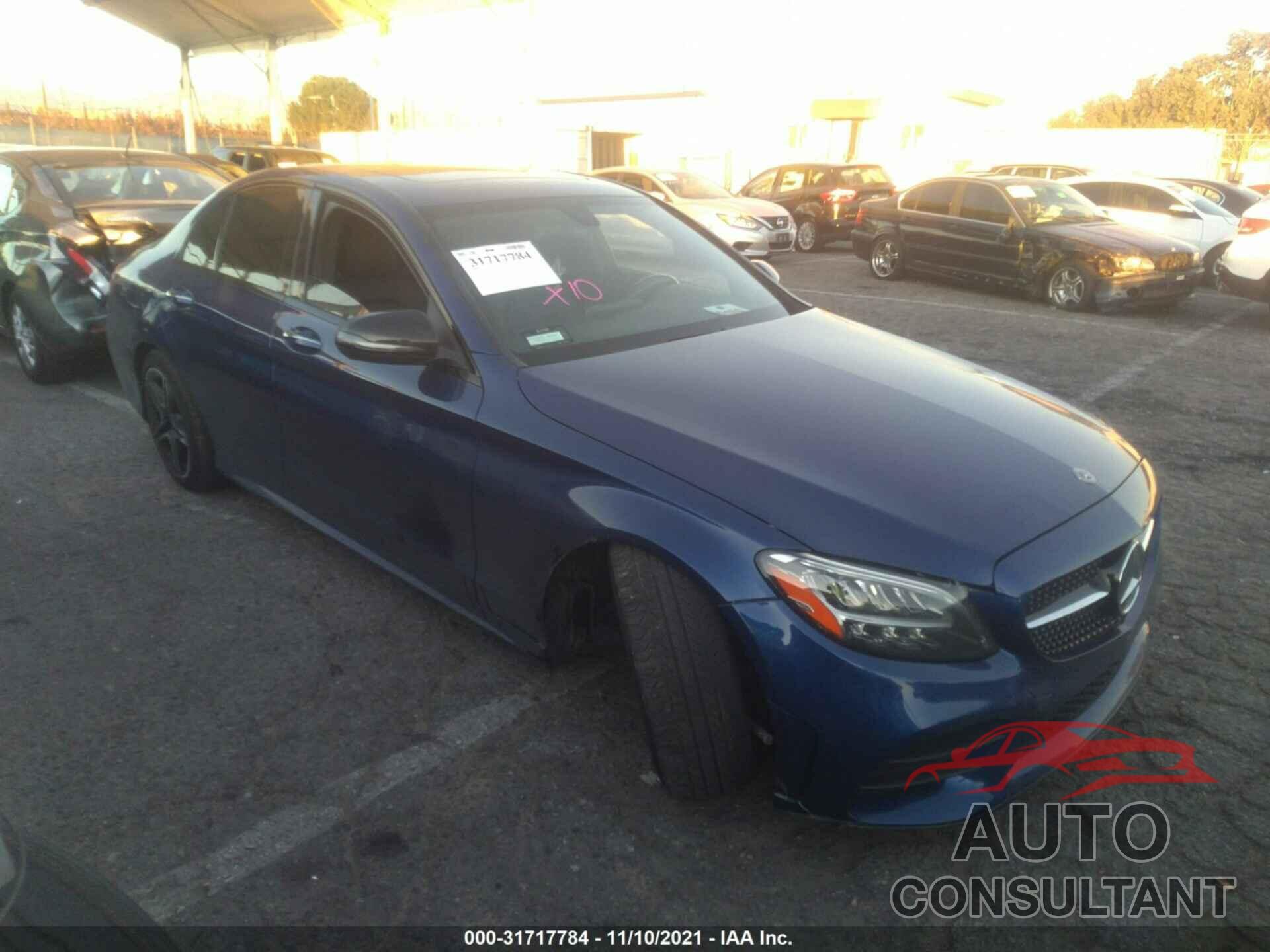MERCEDES-BENZ C-CLASS 2020 - W1KWF8DB0LR596543
